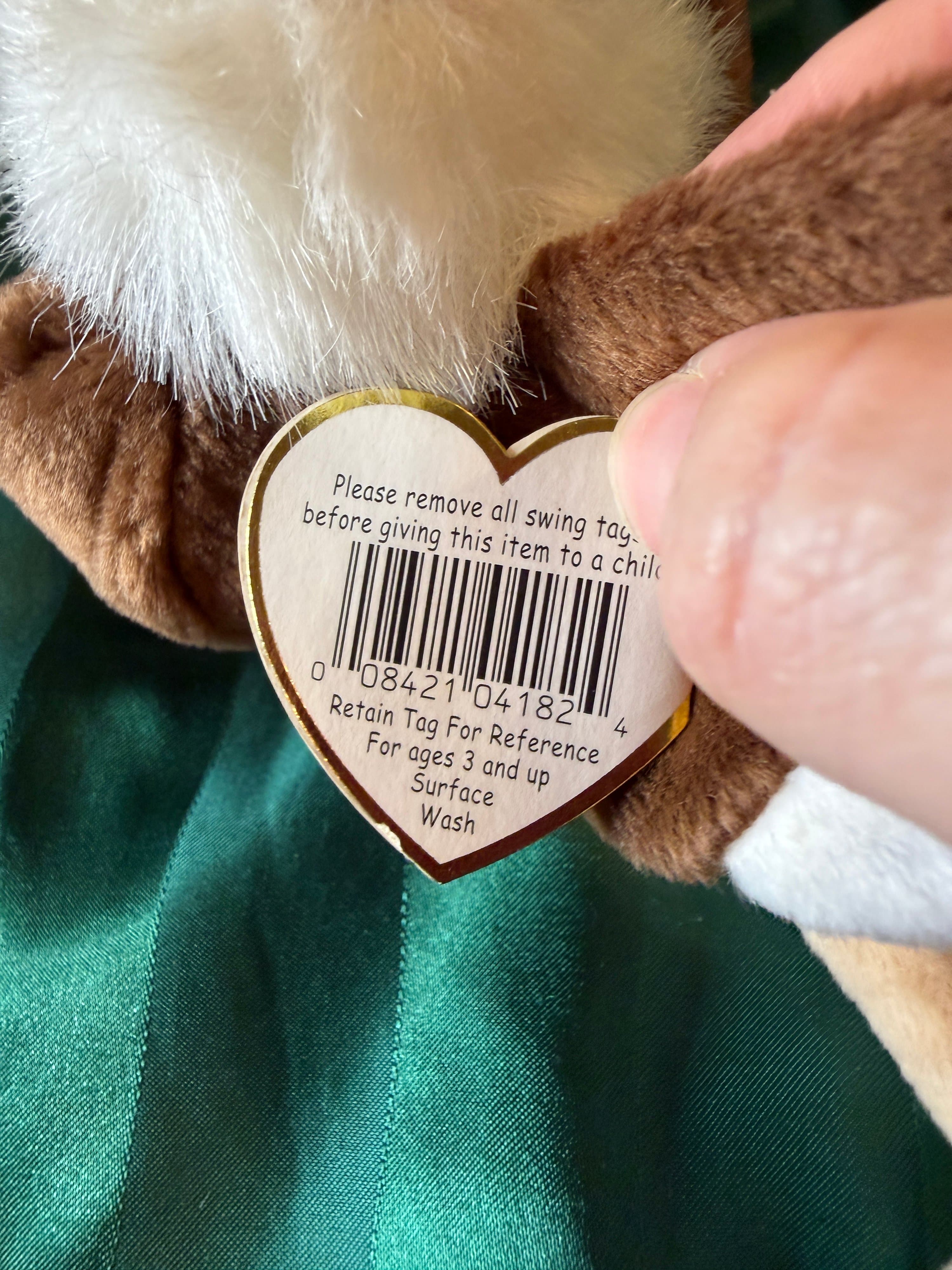 Ty Beanie Babies Stretch Ostrich 1997 - Thumbnail 4