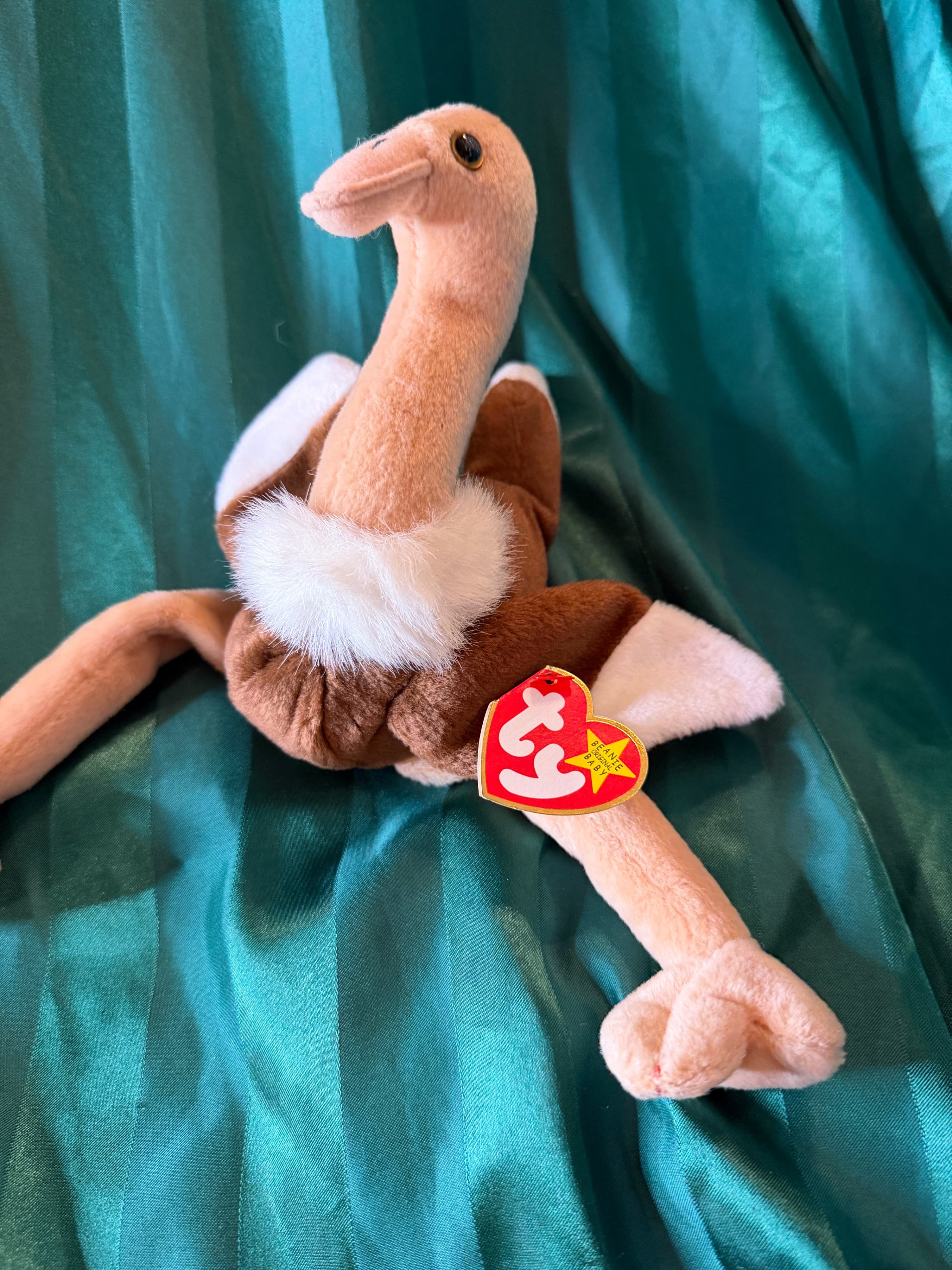 Ty Beanie Babies Stretch Ostrich 1997