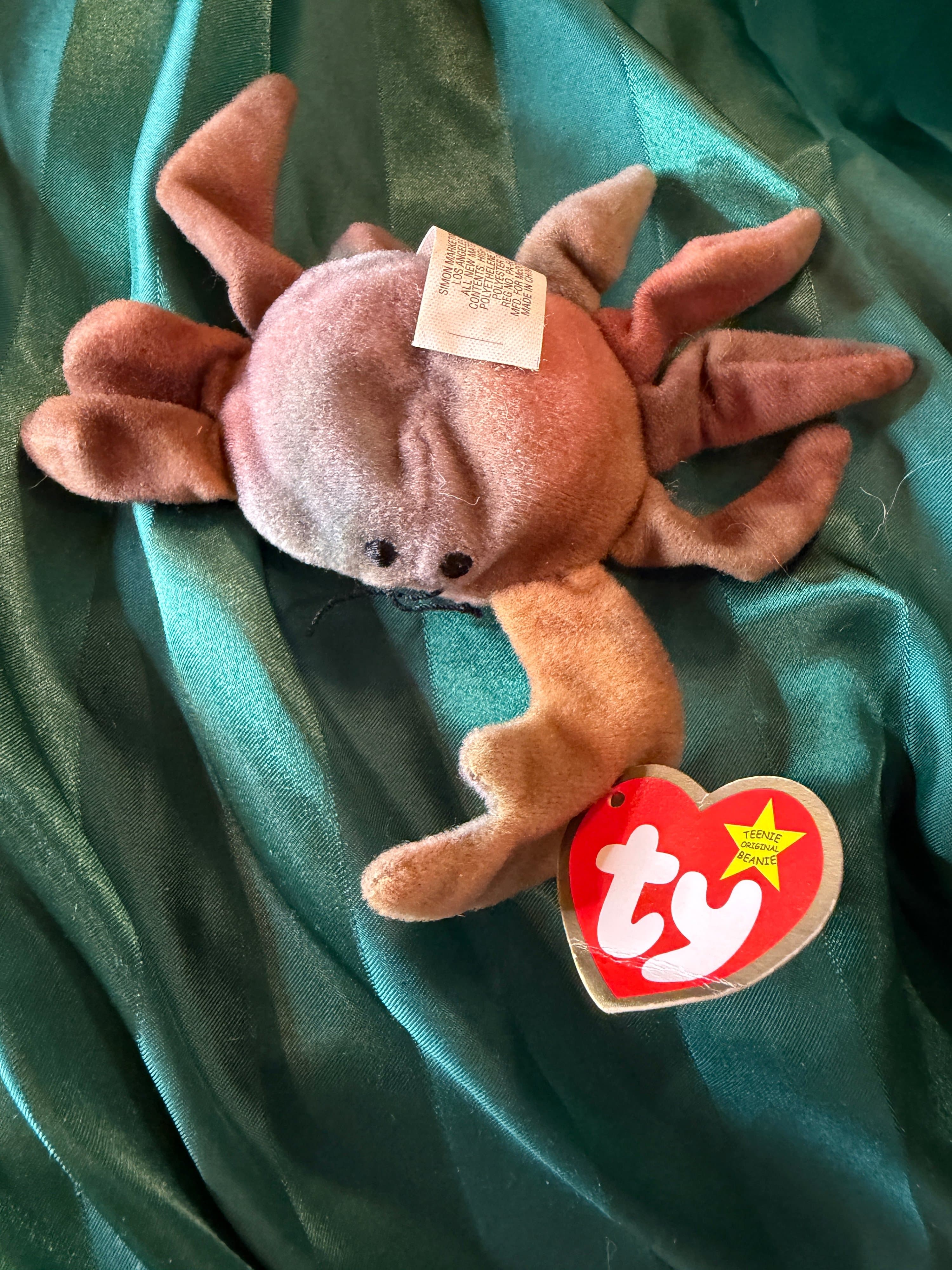 Ty Beanie Baby Claude the Crab Plush - Thumbnail 3