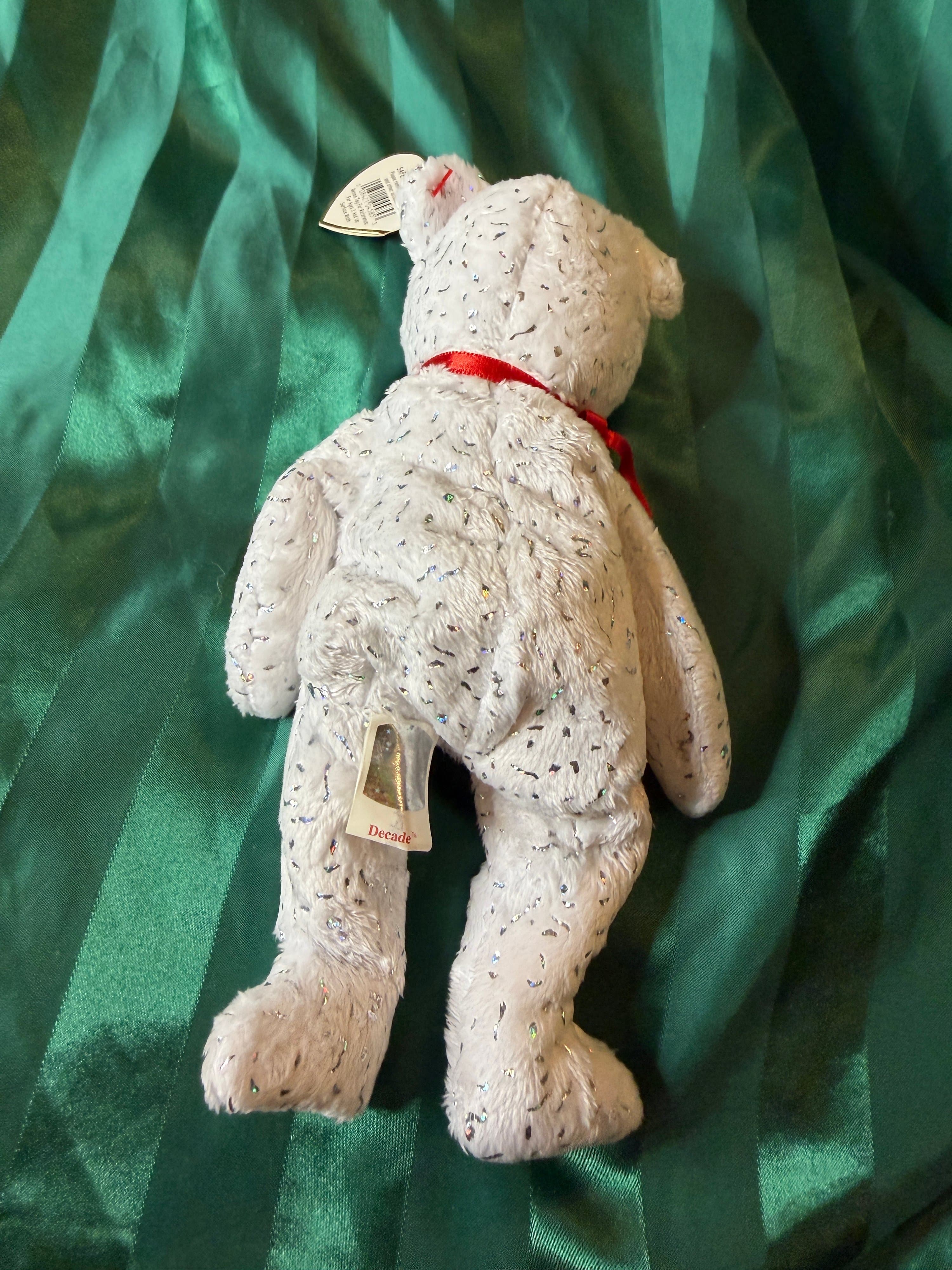 Ty Beanie Babies Decade Bear 10th Anniversary Edition - Thumbnail 2