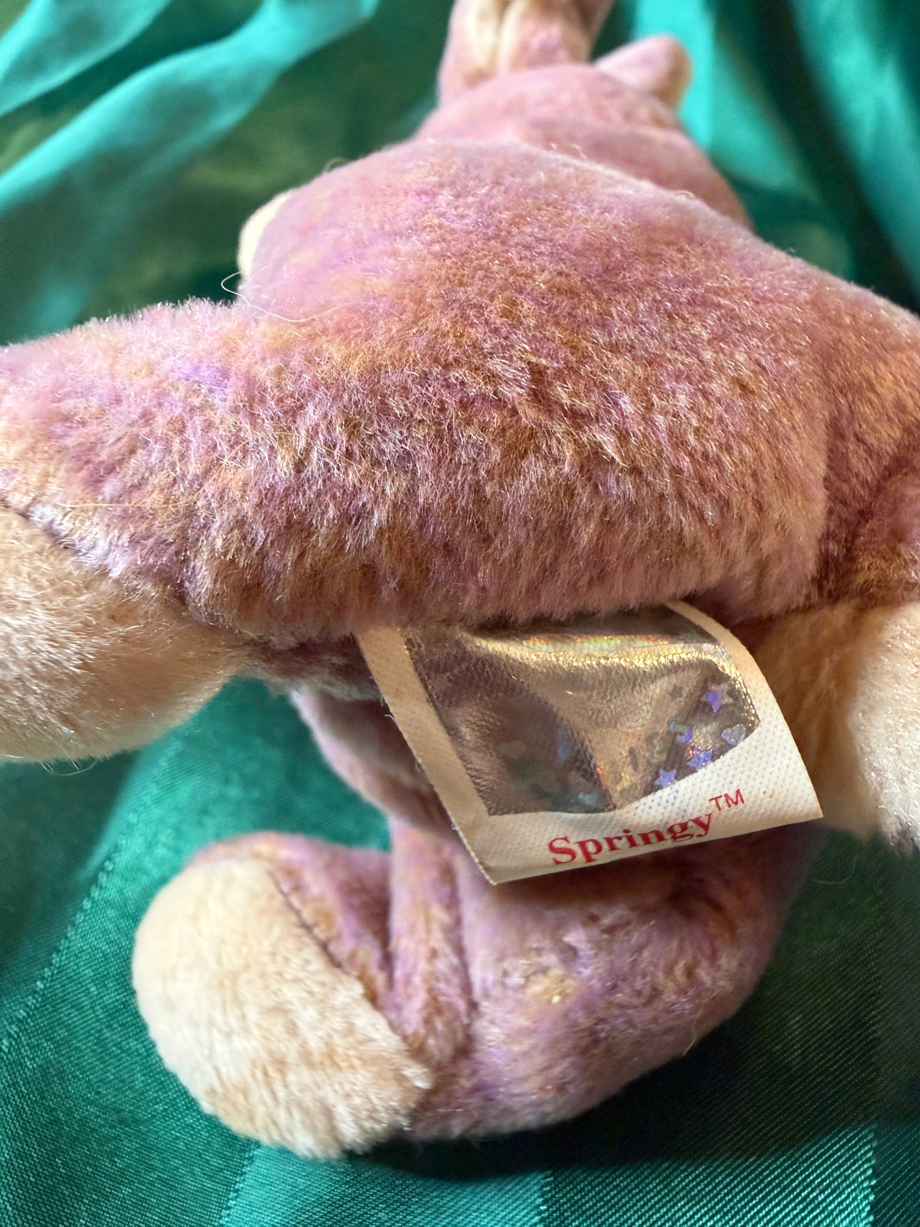 Ty Beanie Babies Springy Bunny Plush Toy - Thumbnail 4