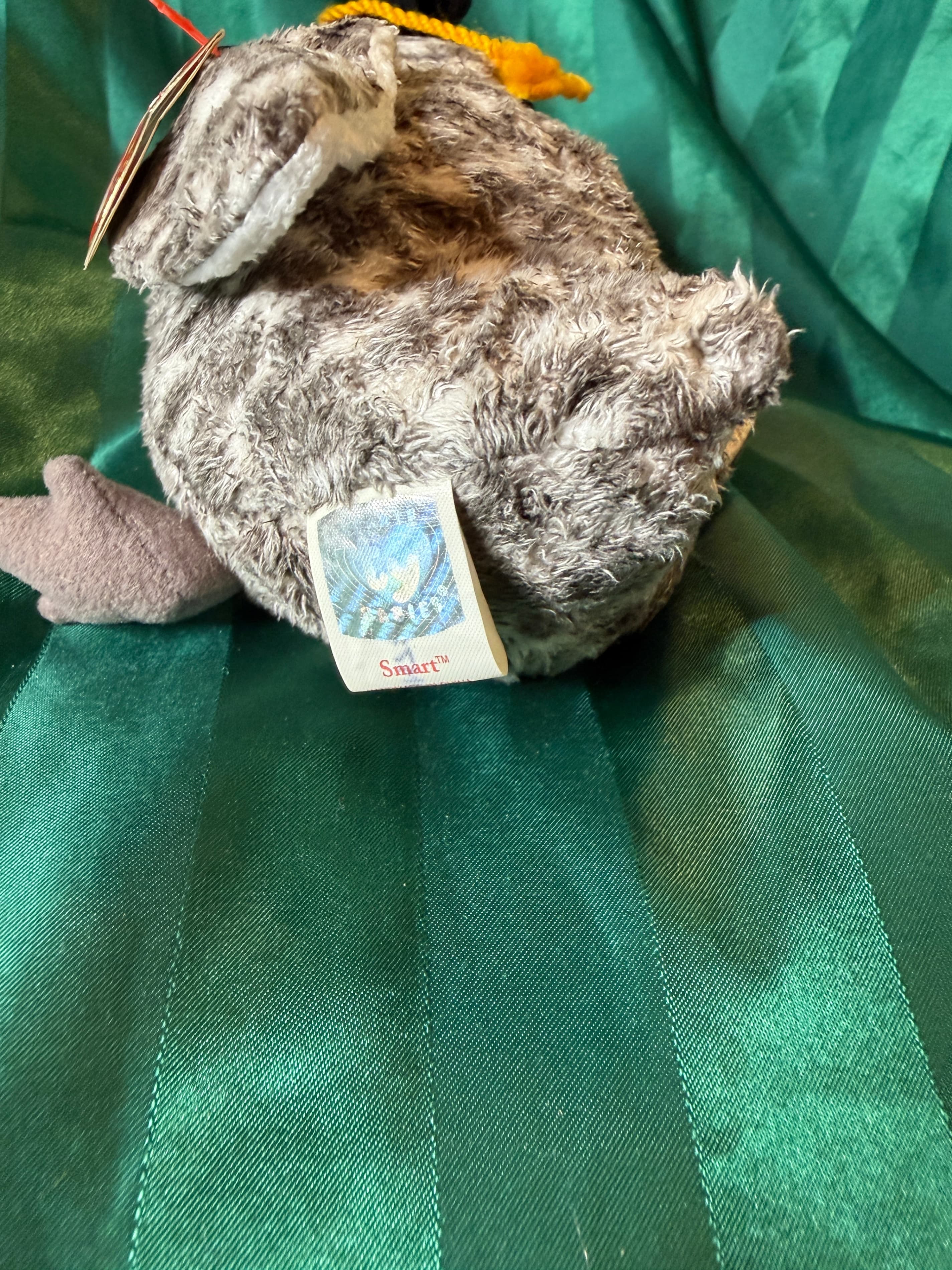 Ty Beanie Babies Smart Owl Plush Class of 2001 - Thumbnail 4
