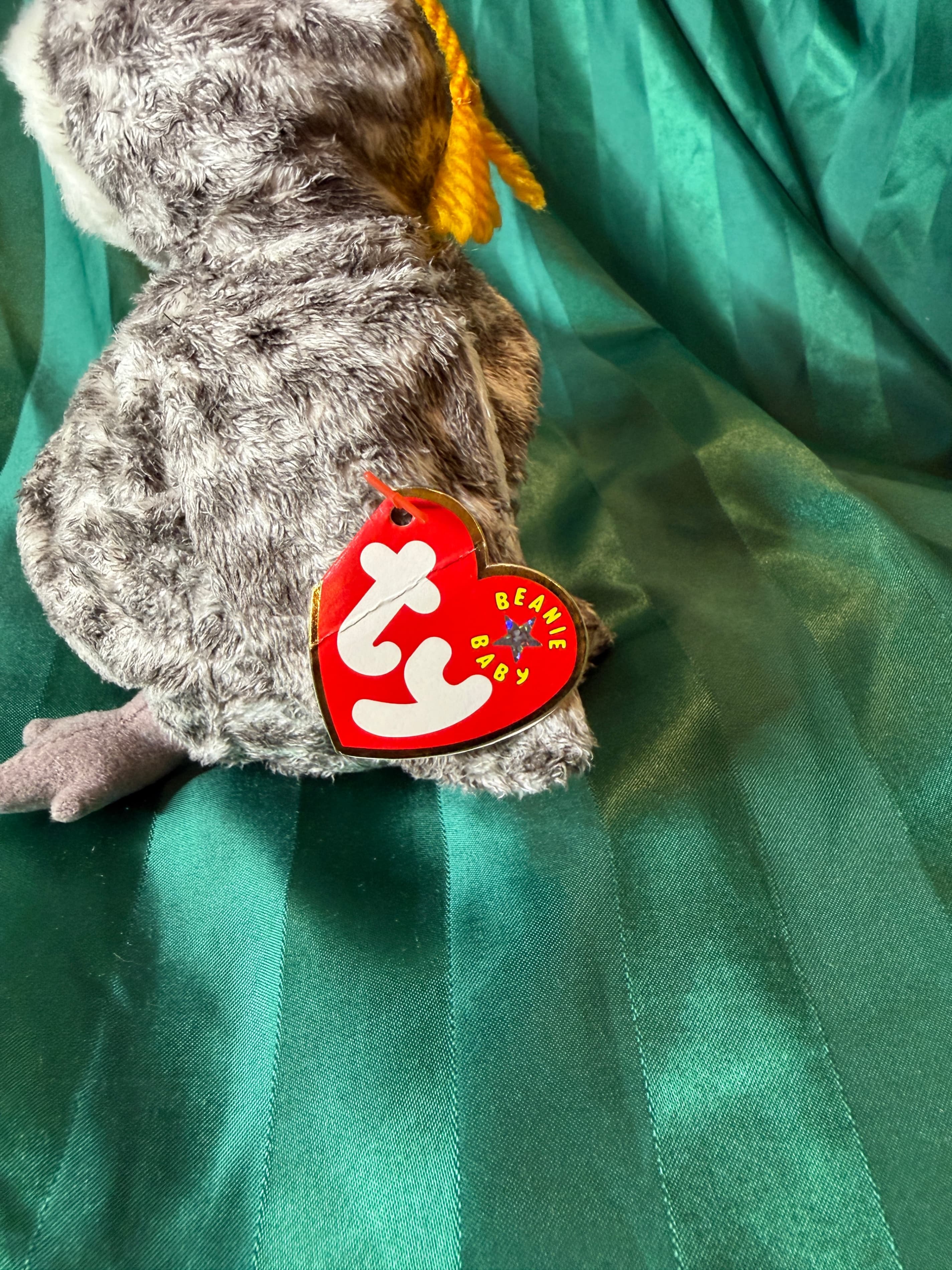 Ty Beanie Babies Smart Owl Plush Class of 2001 - Thumbnail 5