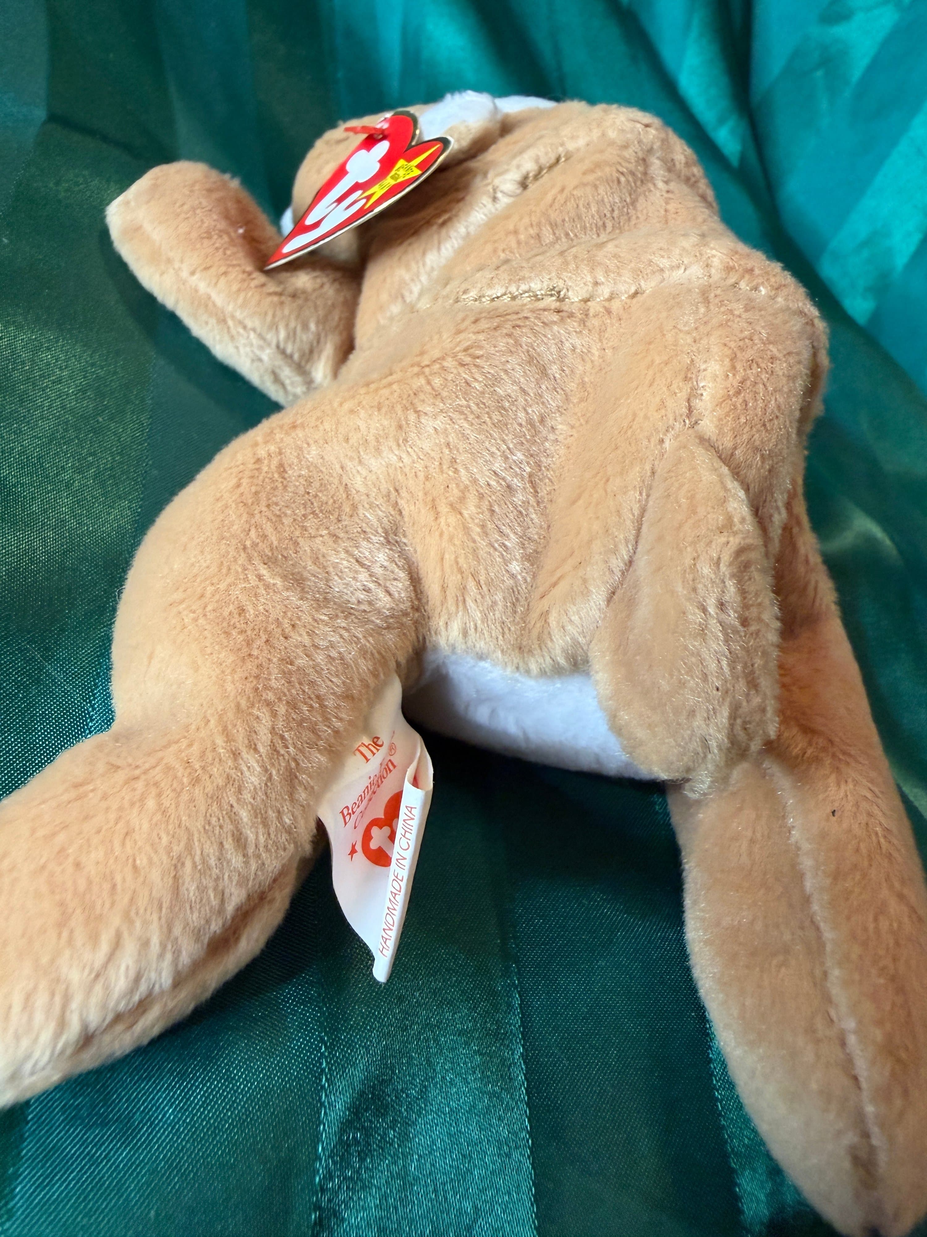 Ty Beanie Baby Wrinkles Bulldog Plush 1996 - Thumbnail 4
