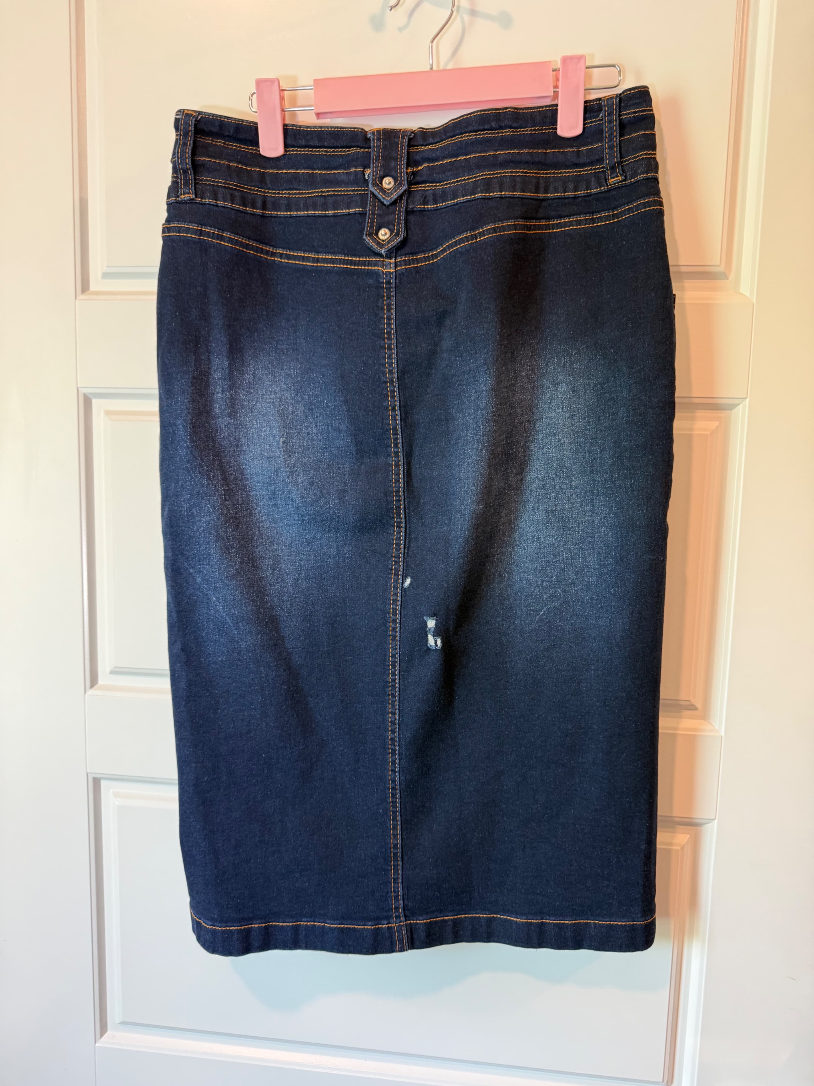 BE-GIRL Denim Skirt Medium - Thumbnail 3