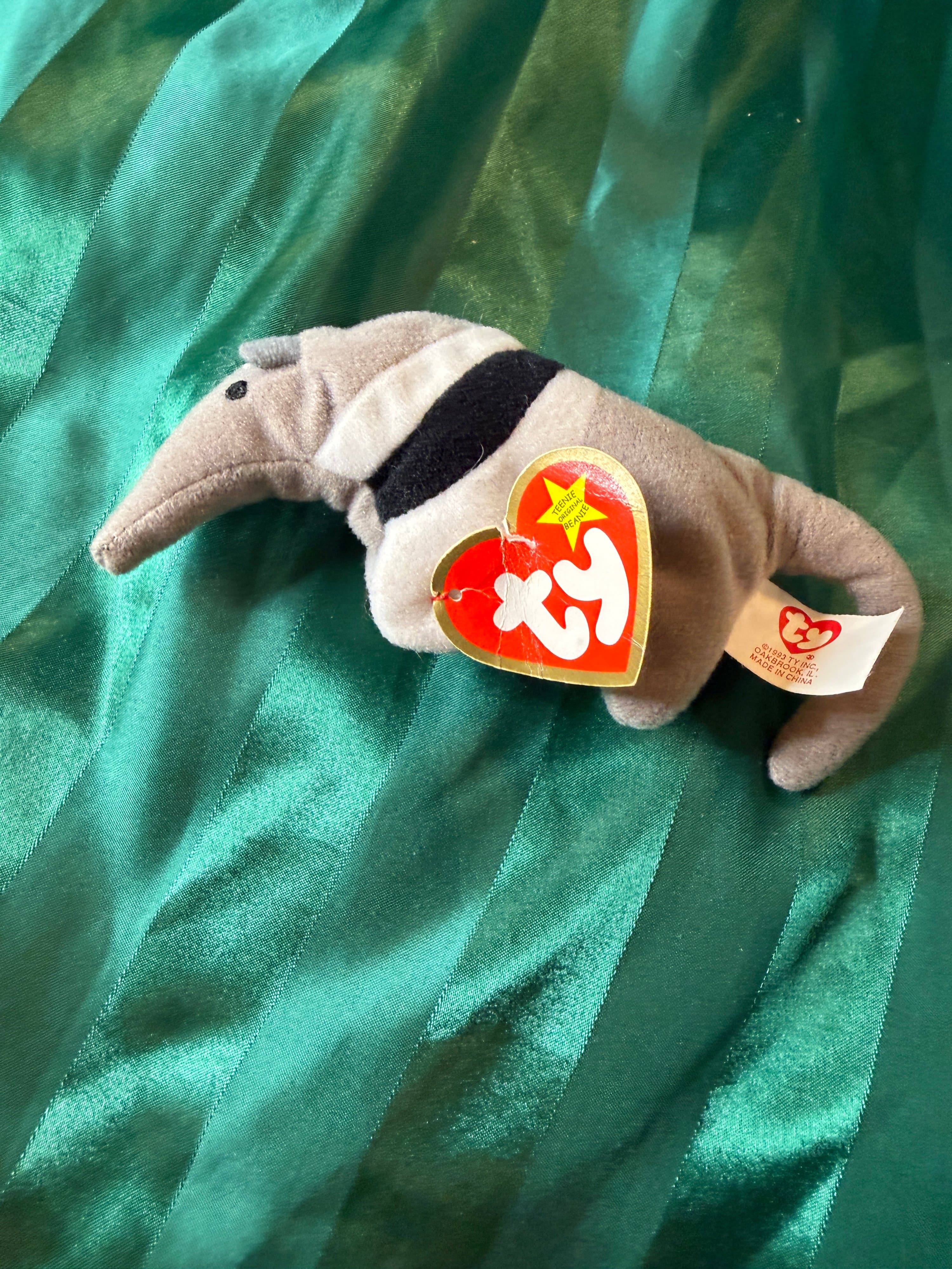Ty Teenie Beanie Babies Artsy the Anteater Plush
