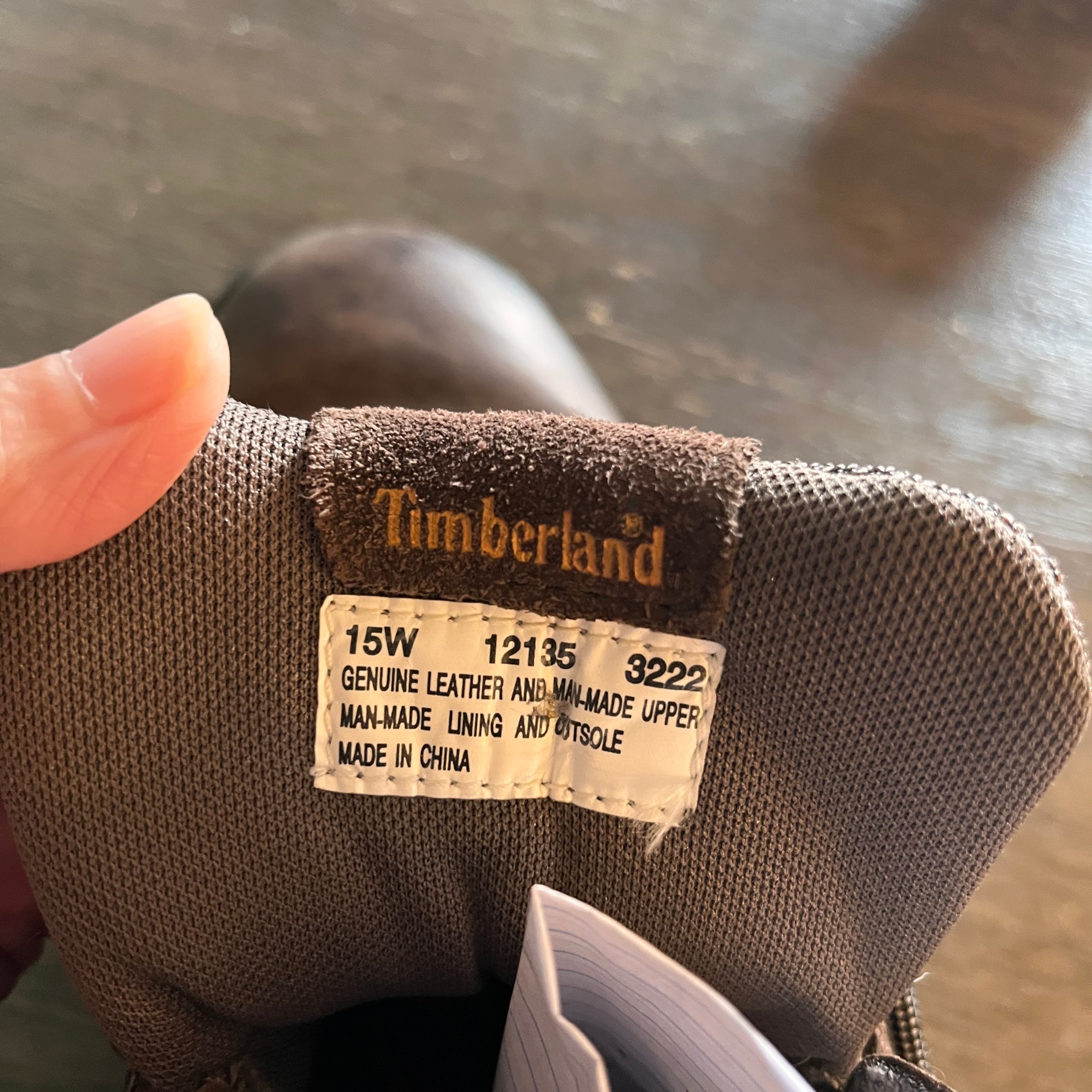 Timberland Men's Waterproof Hiking Boots Size 15W - Thumbnail 2