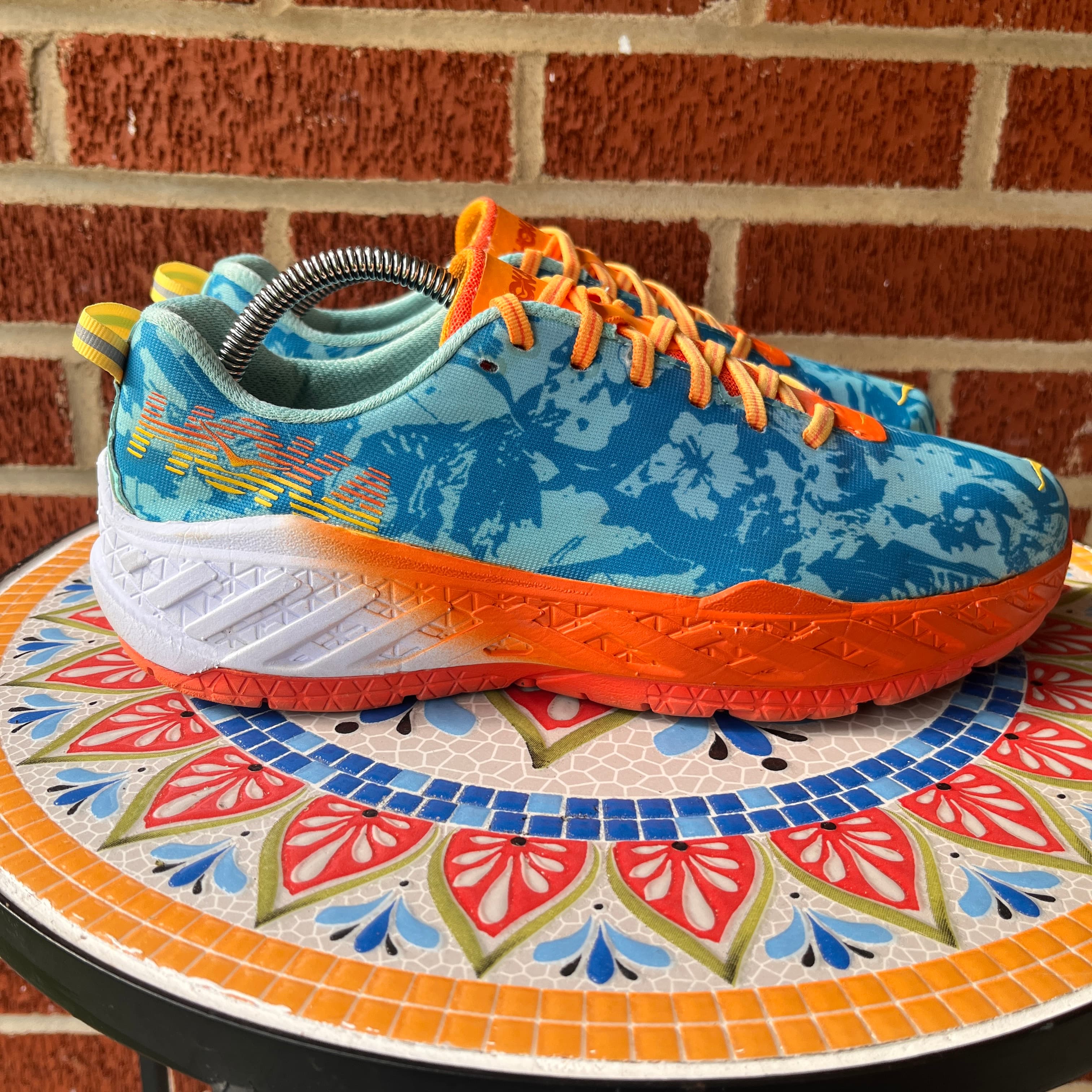 Hoka One One Clayton Ironman 40th Running Shoes Size 9.5 - Thumbnail 2