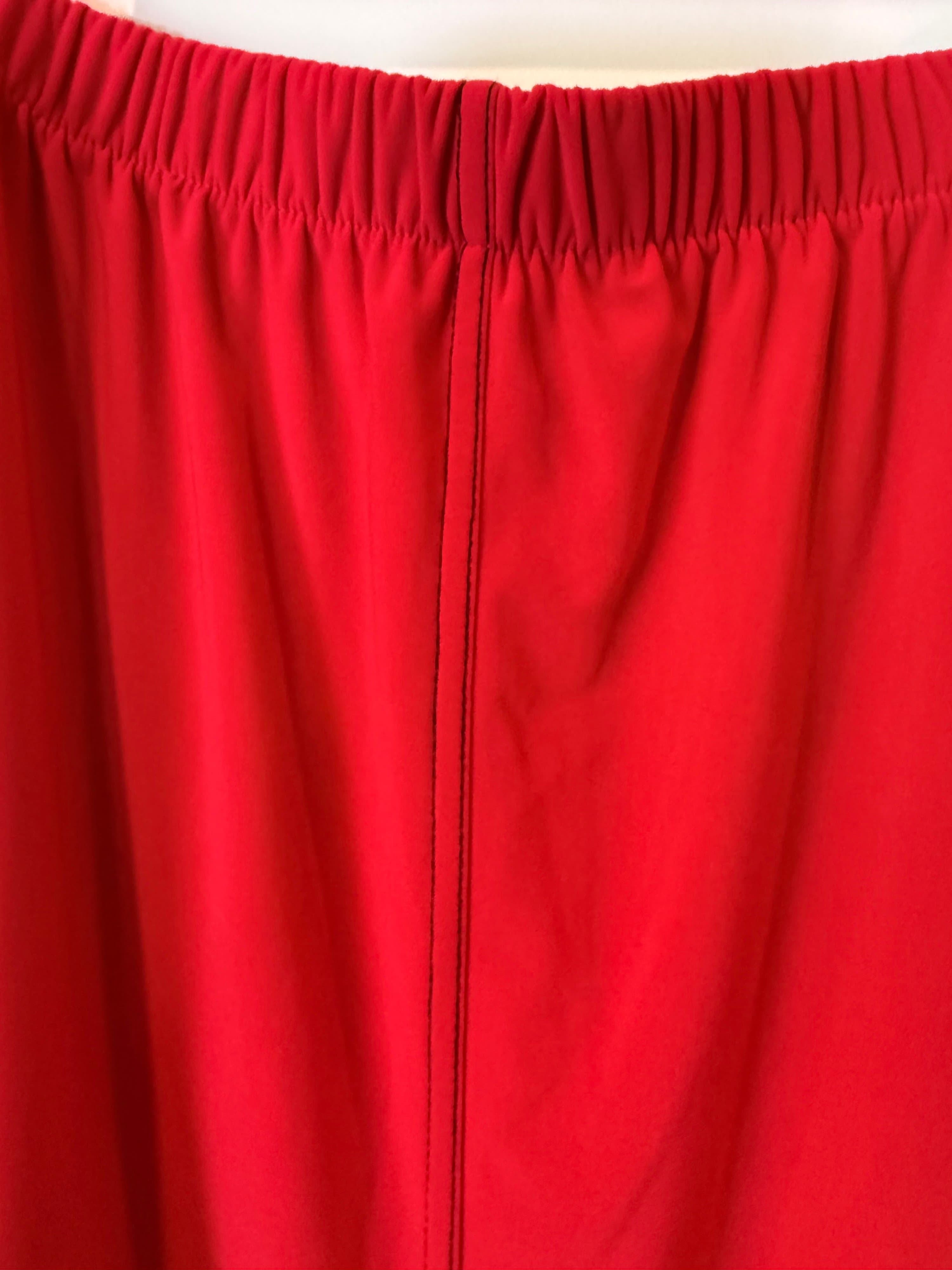 Zadie B's Red Midi Skirt Size M
