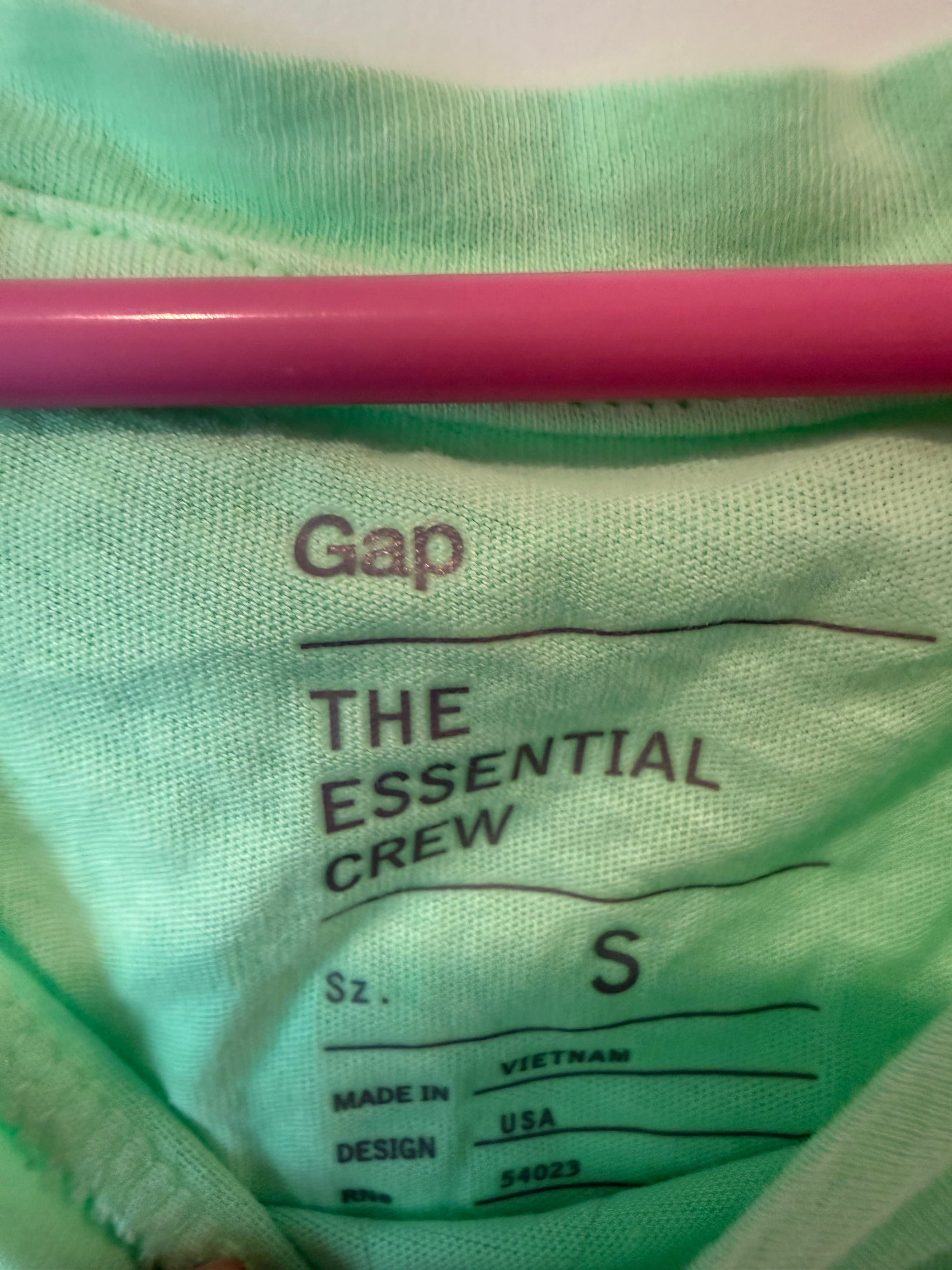 Gap Essential Crew Long Sleeve Shirt Small - Thumbnail 2