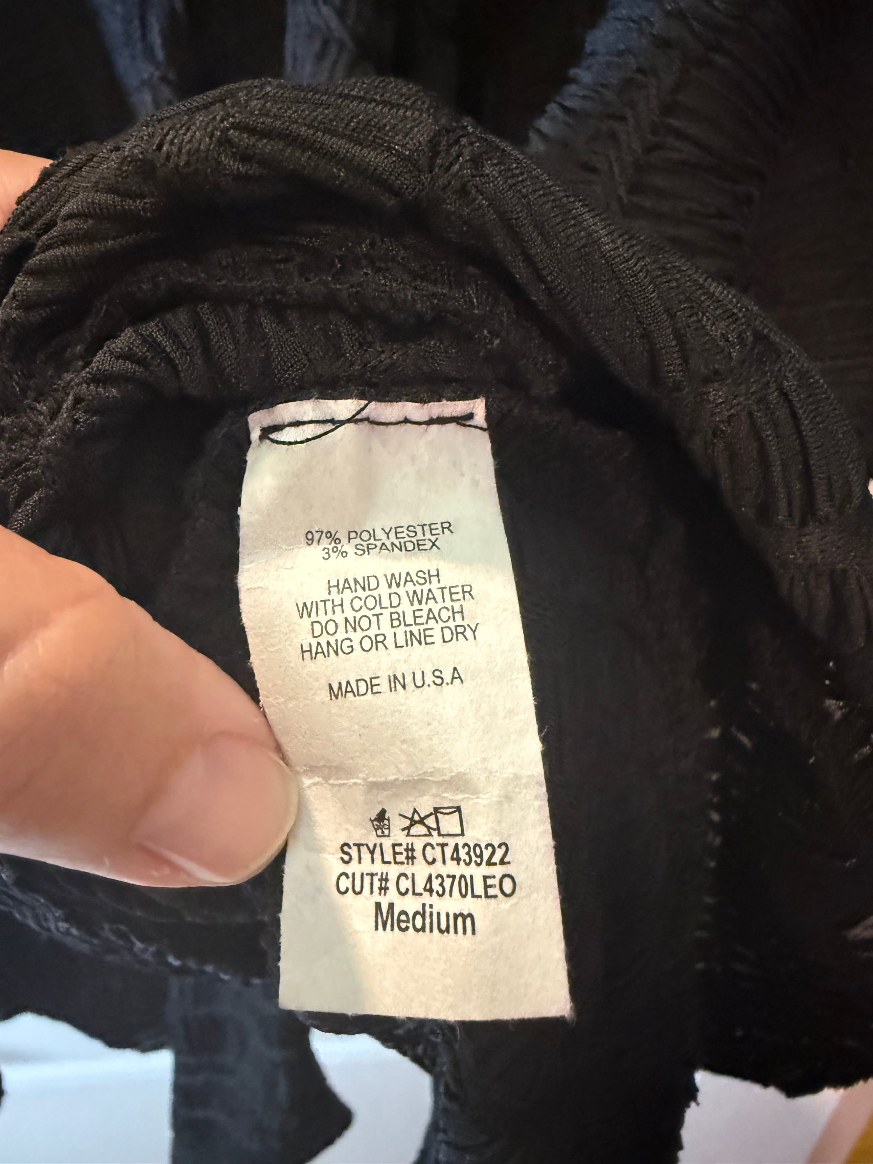 Colette Black Textured Jacket Medium - Thumbnail 2