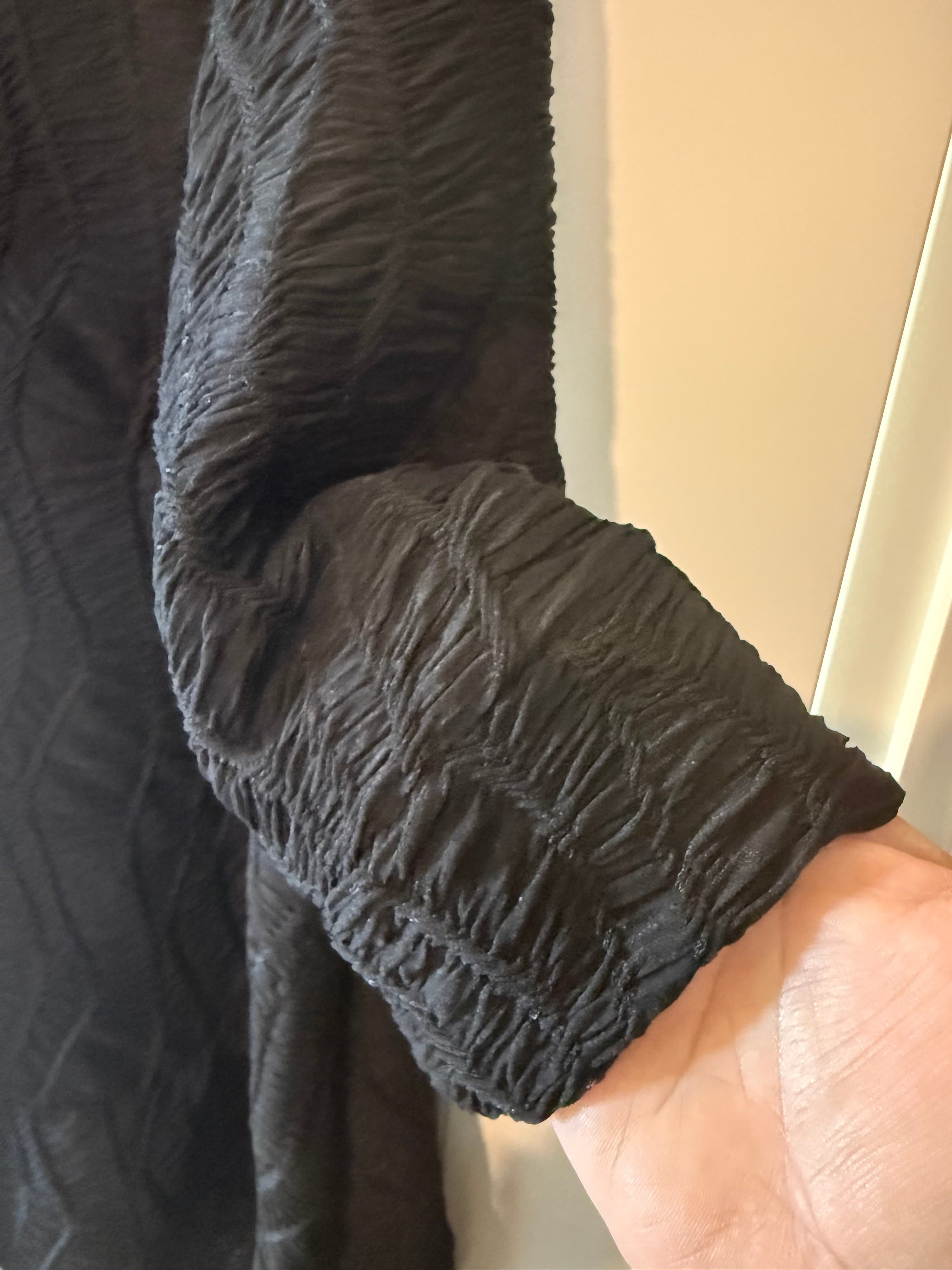 Colette Black Textured Jacket Medium - Thumbnail 3