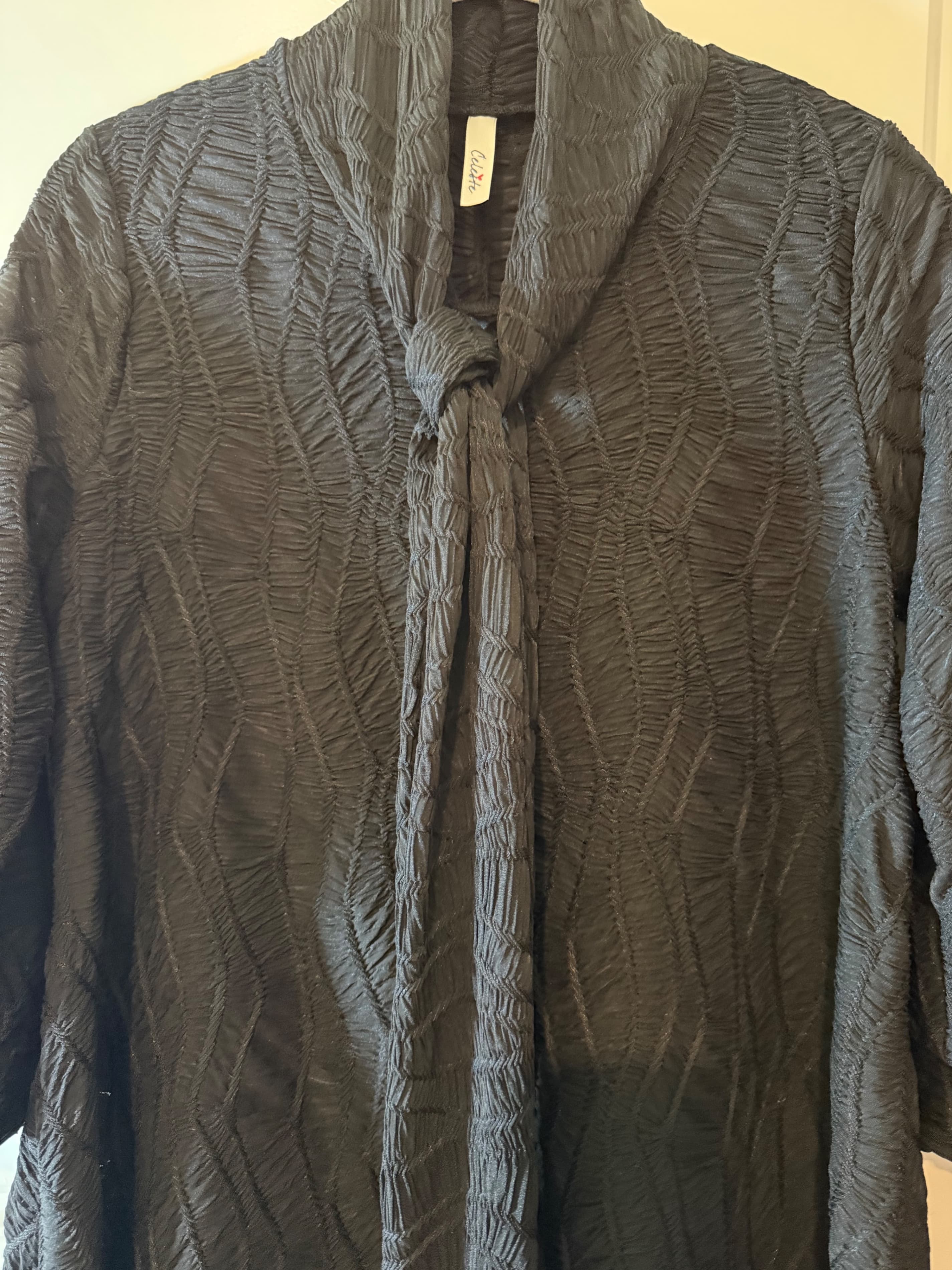 Colette Black Textured Jacket Medium - Thumbnail 5