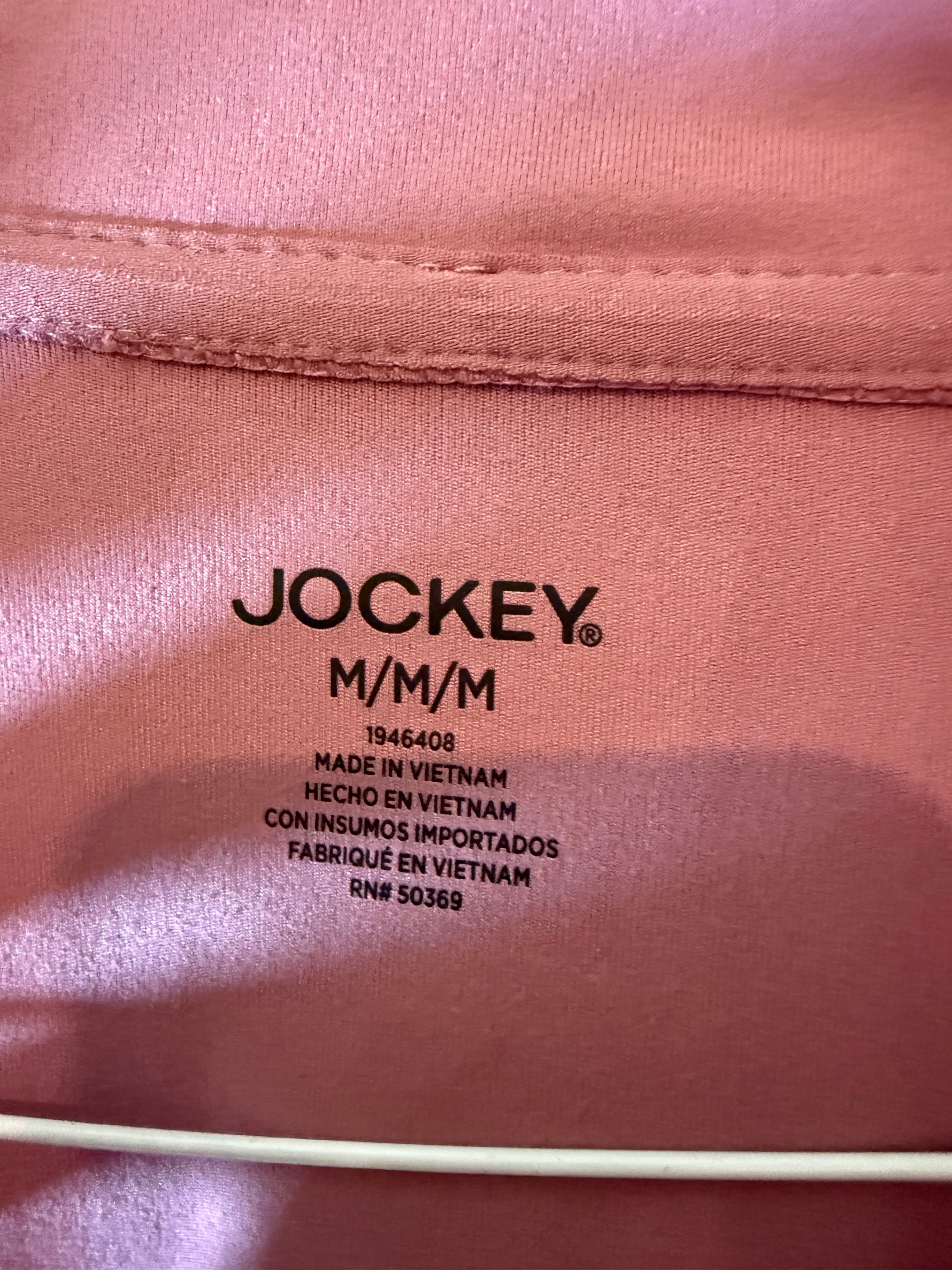 Jockey Women's Zip-Up Jacket Medium Pink - Thumbnail 2