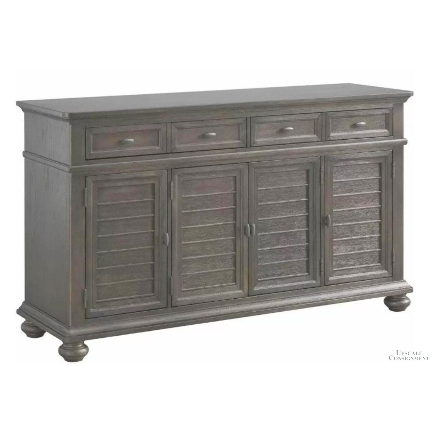 Ashley Espresso Finished Server - Espresso