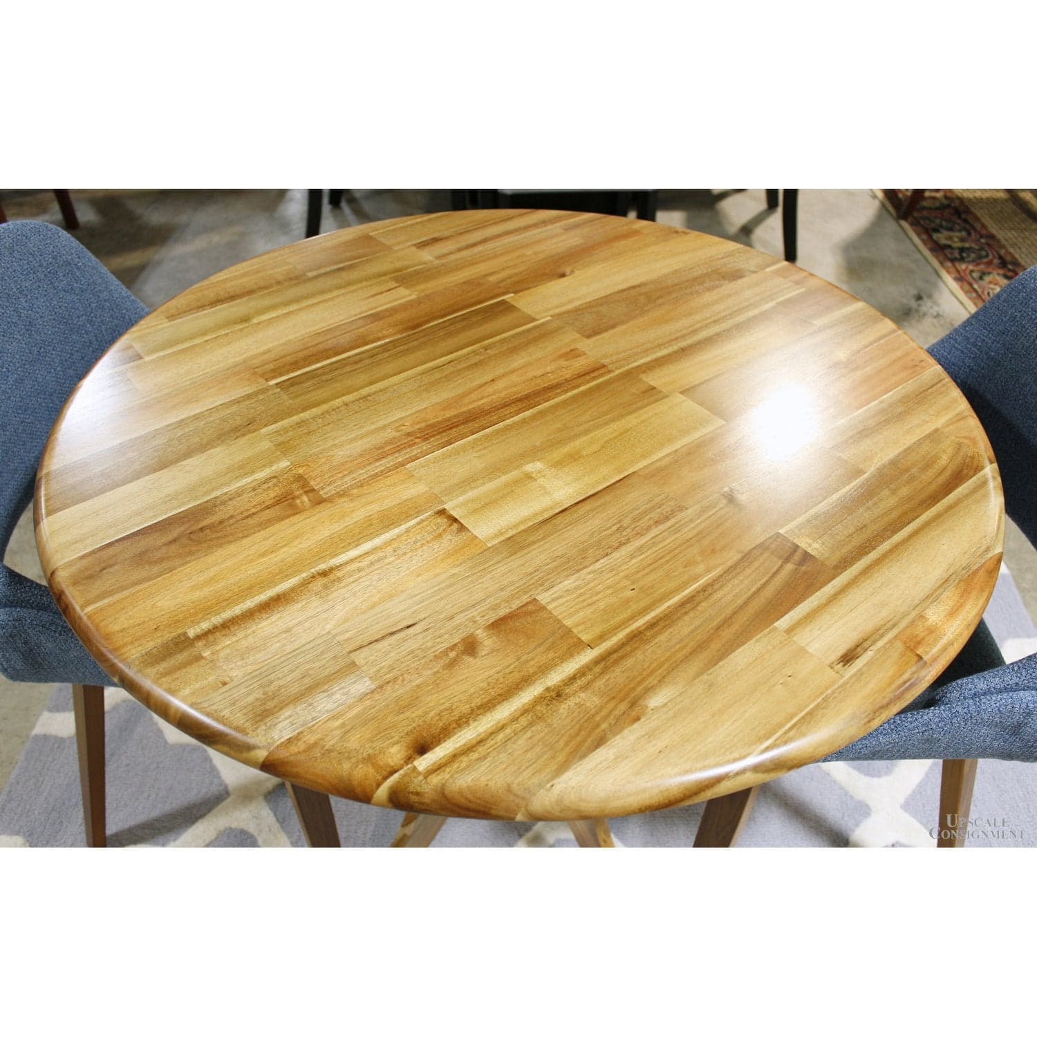 Dinette Table W/2 Blue Chairs - Thumbnail 3