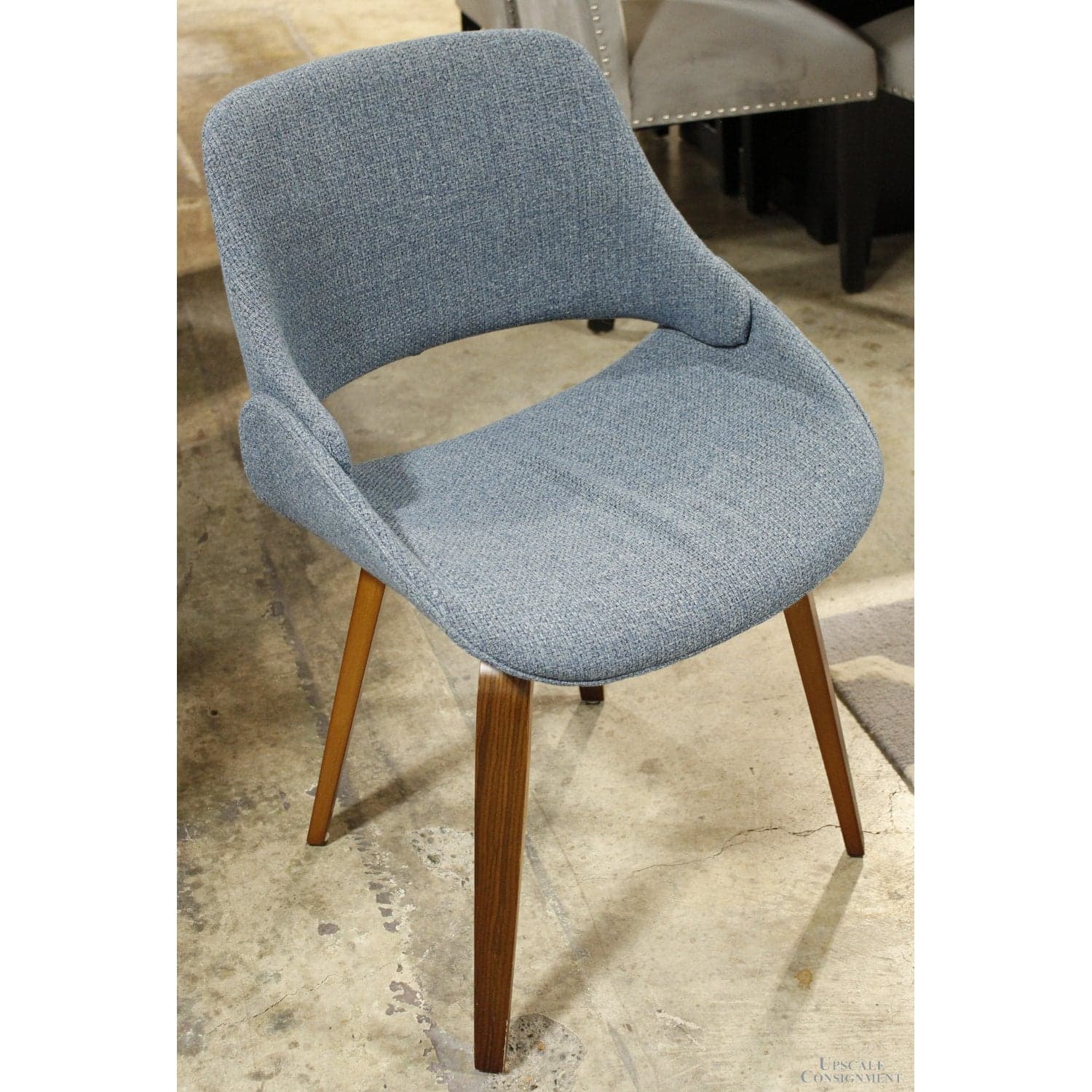 Dinette Table W/2 Blue Chairs - Thumbnail 4