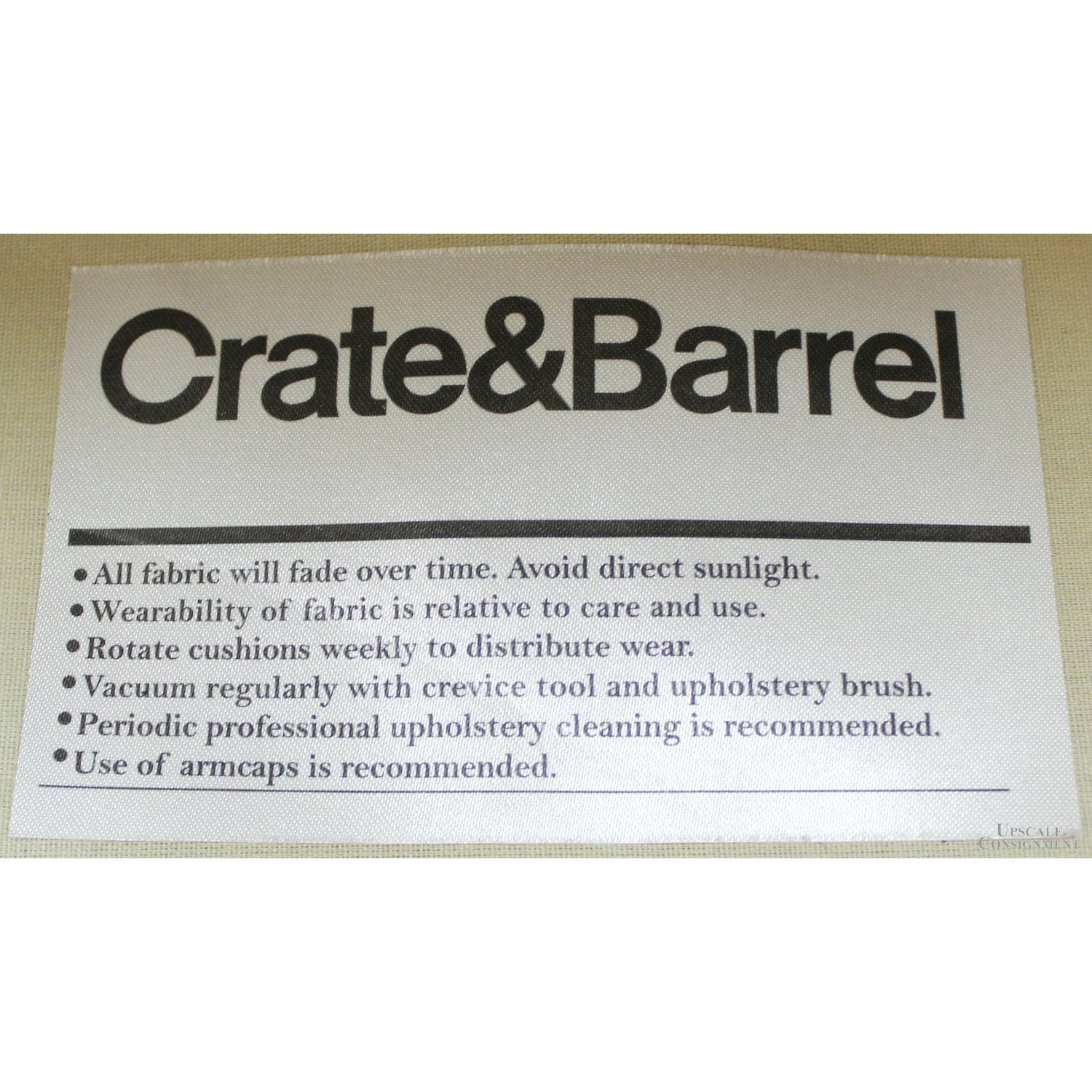 Crate & Barrel Chair and a Half - Tan - Thumbnail 4