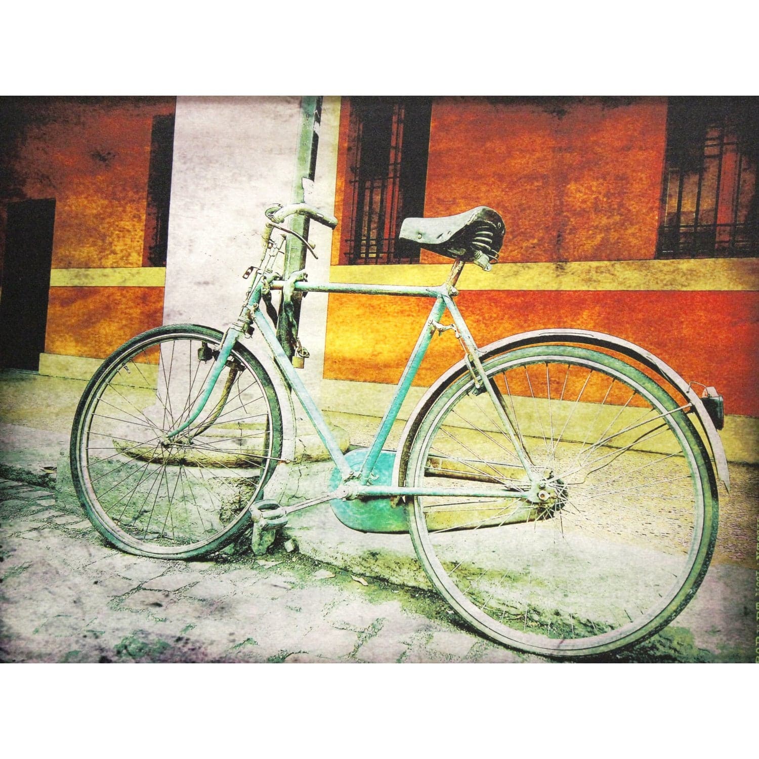 Framed Canvas Print - Bicycle - Thumbnail 2