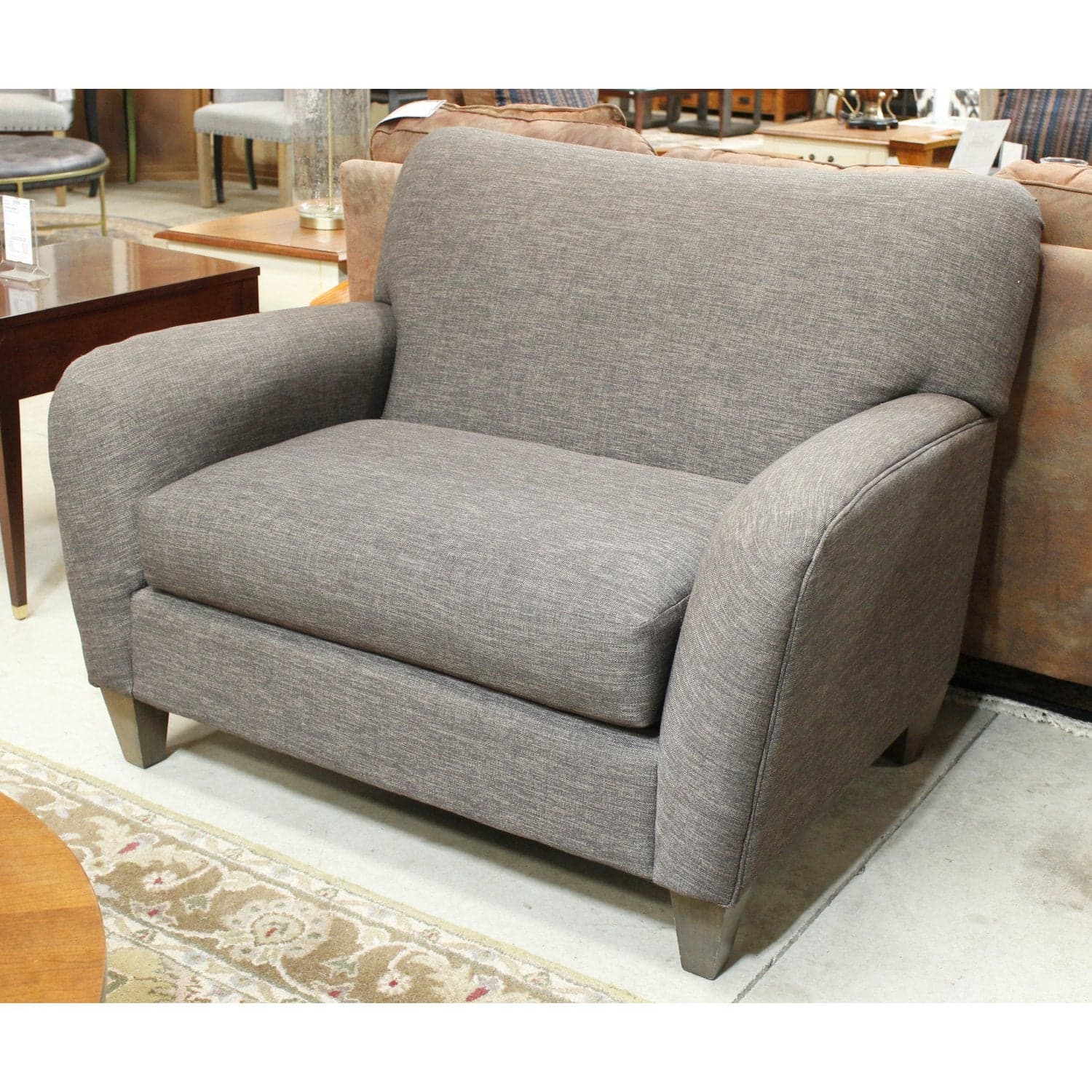 La-Z-Boy Oversize Club Chair - Dark Gray - Thumbnail 3