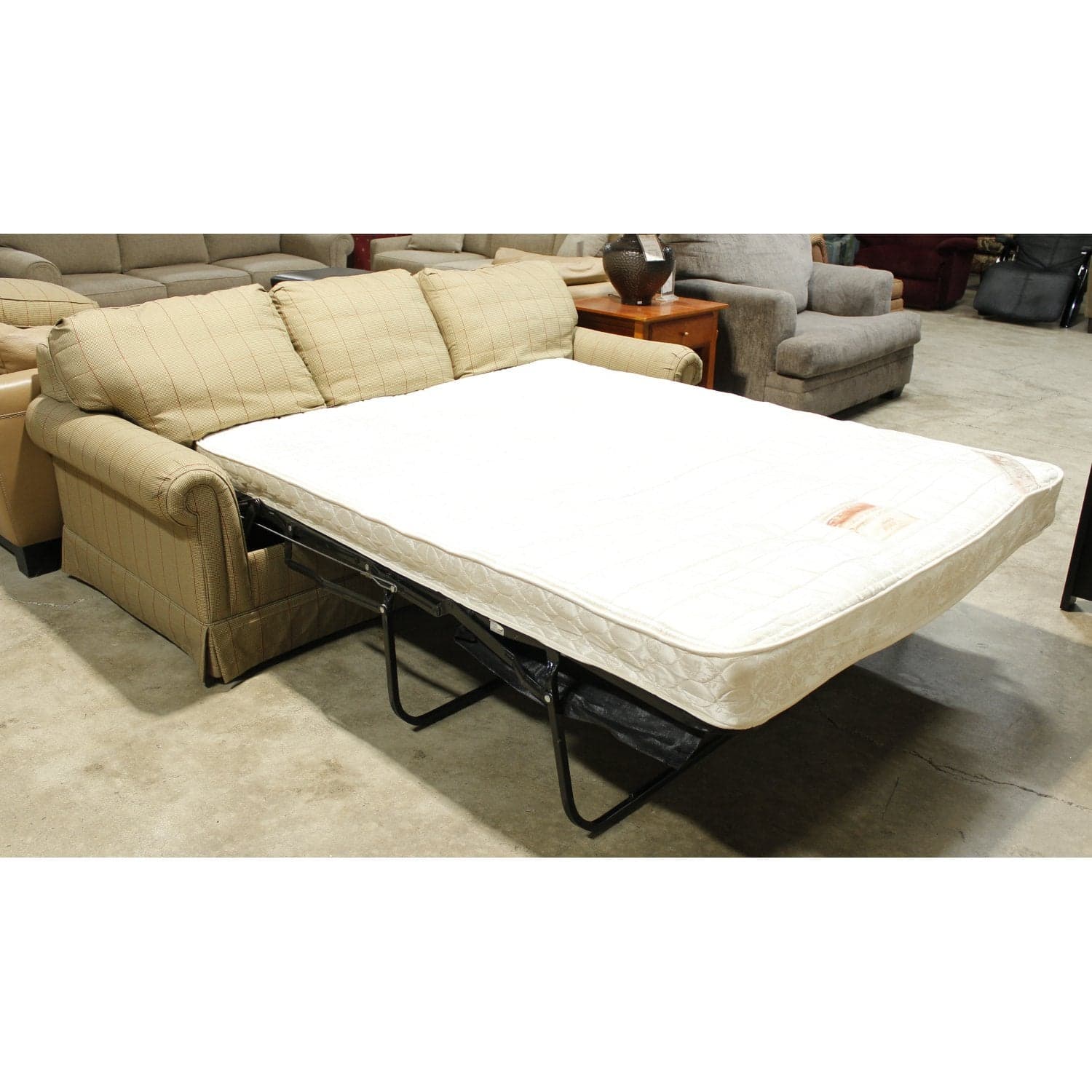 Taylor King Sleeper Sofa - Antique Gold - Thumbnail 2