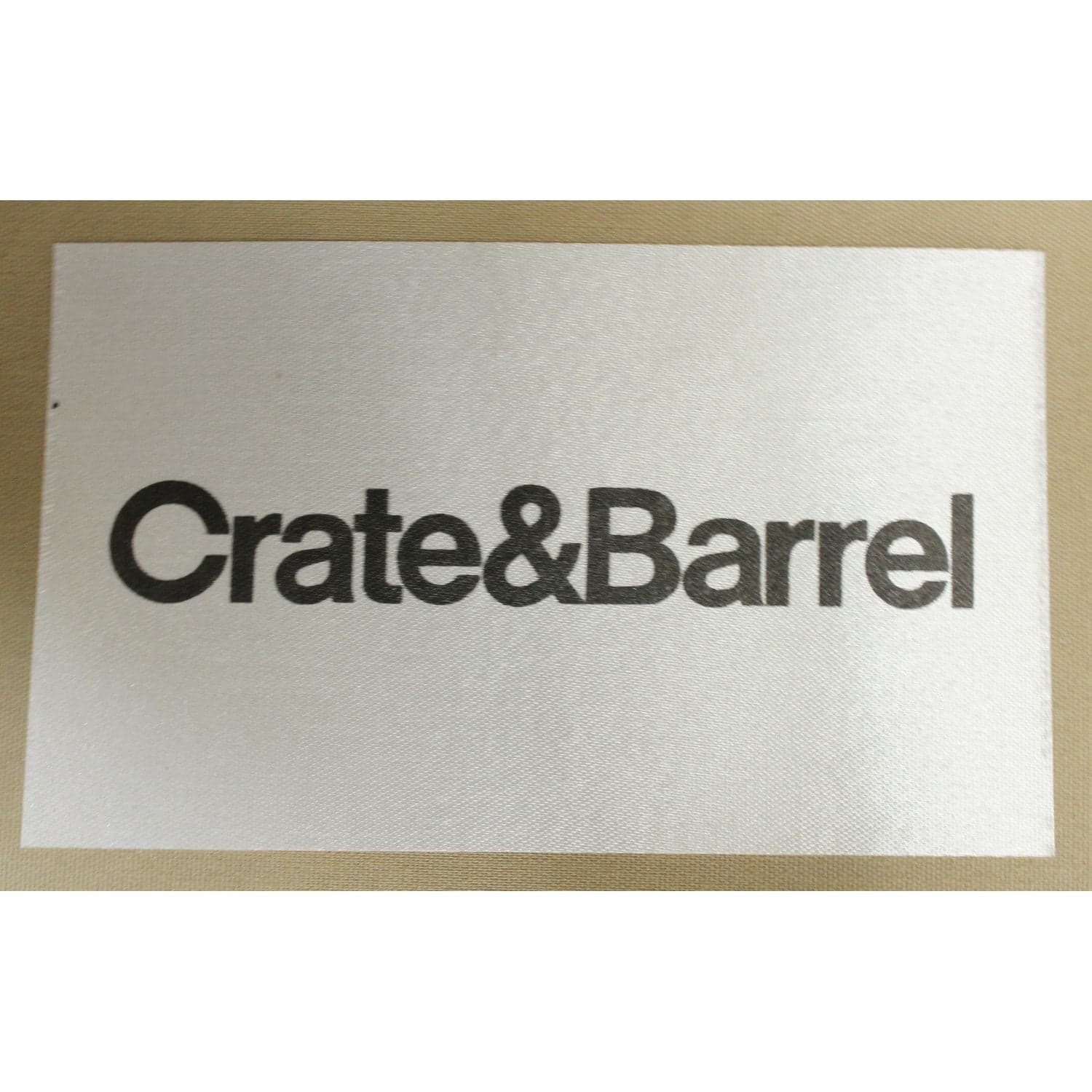 Crate & Barrel Oversized Arm Chair - Taupe - Thumbnail 5