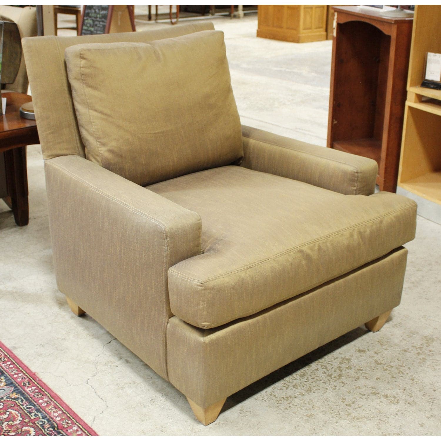 Ferguson Copeland Club Chair - Antique Gold - Thumbnail 3