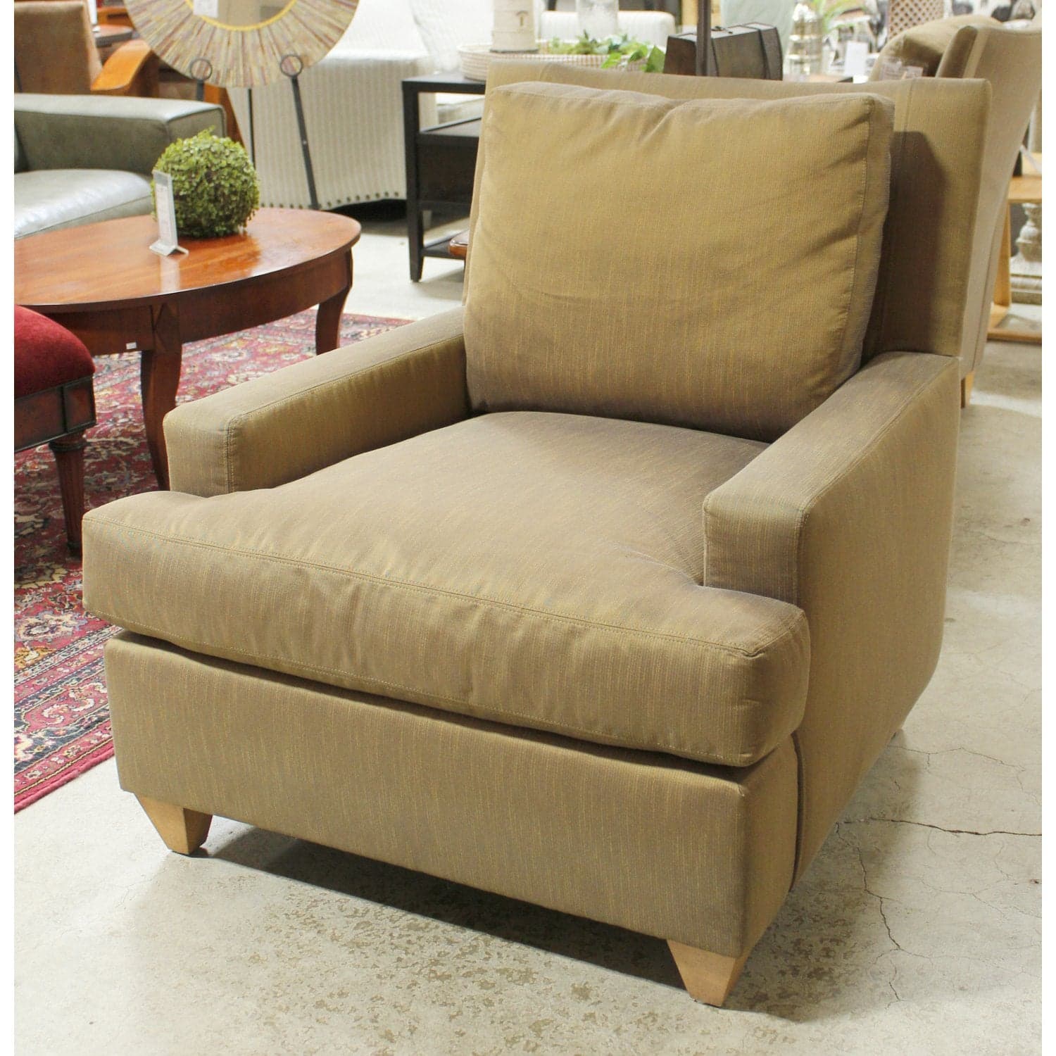 Ferguson Copeland Club Chair - Antique Gold - Thumbnail 2