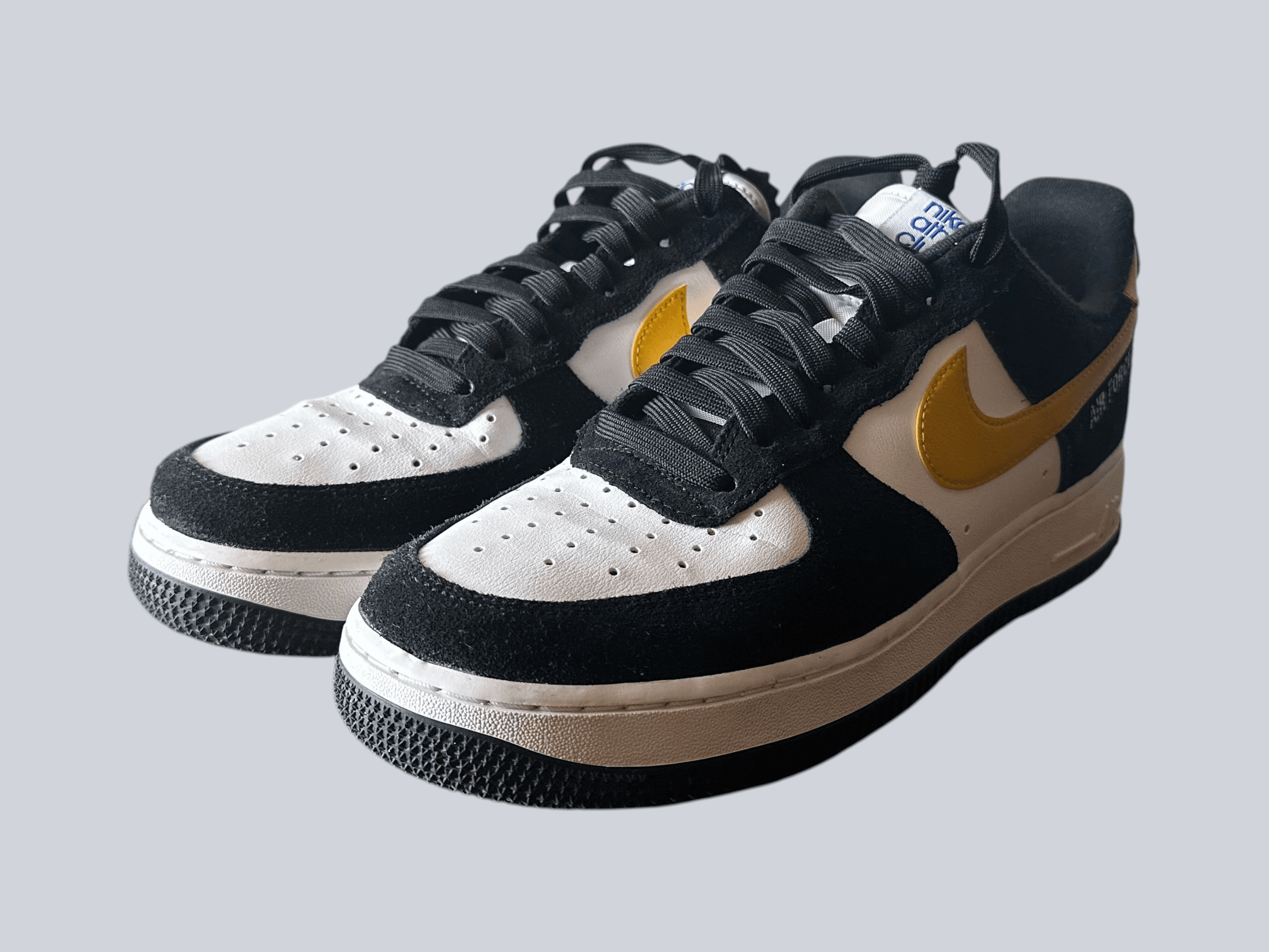Nike Air Force 1 ‘07 LV8 Black Yellow Sneakers