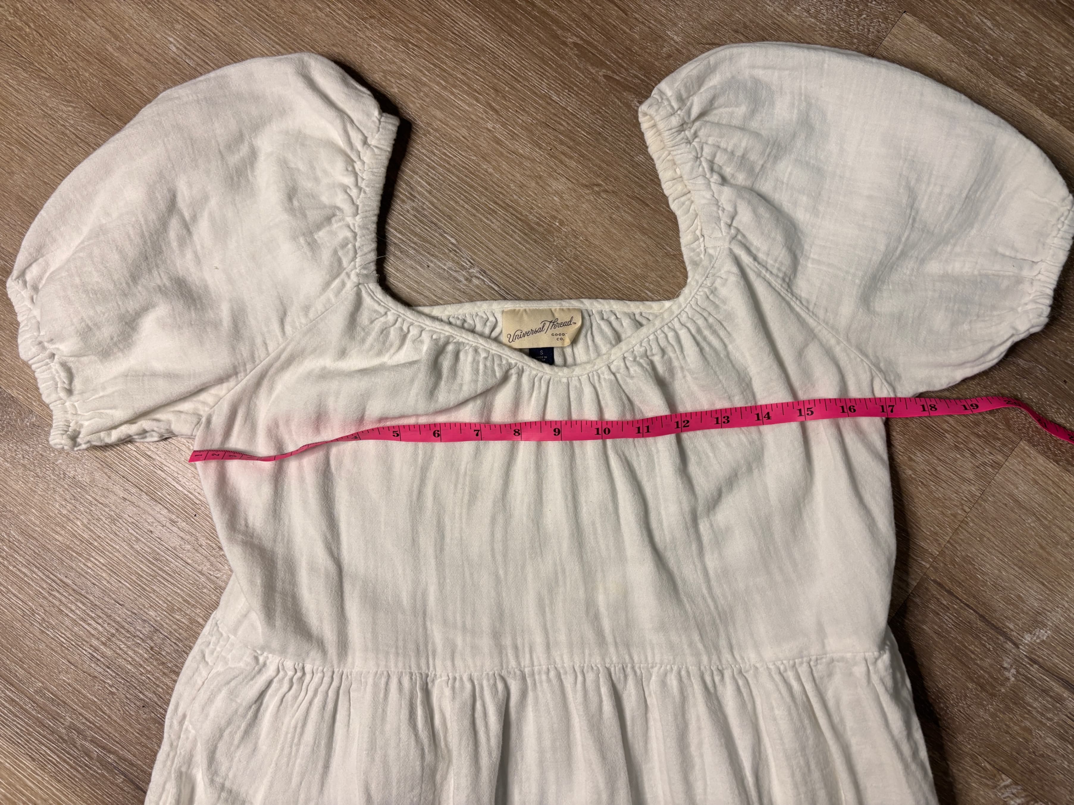 Universal Thread Puff Sleeve Dress Size S - Thumbnail 3