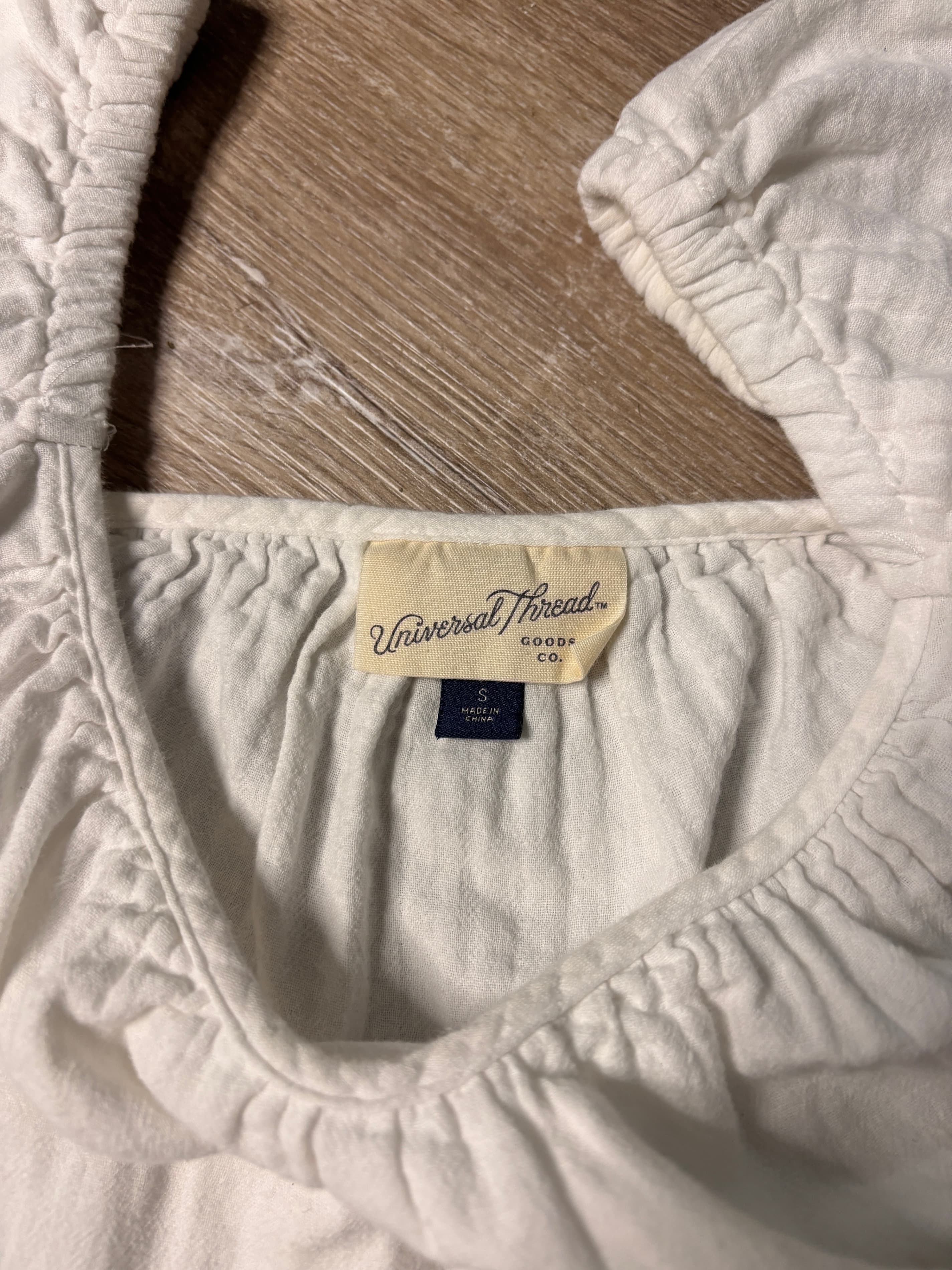 Universal Thread Puff Sleeve Dress Size S - Thumbnail 2
