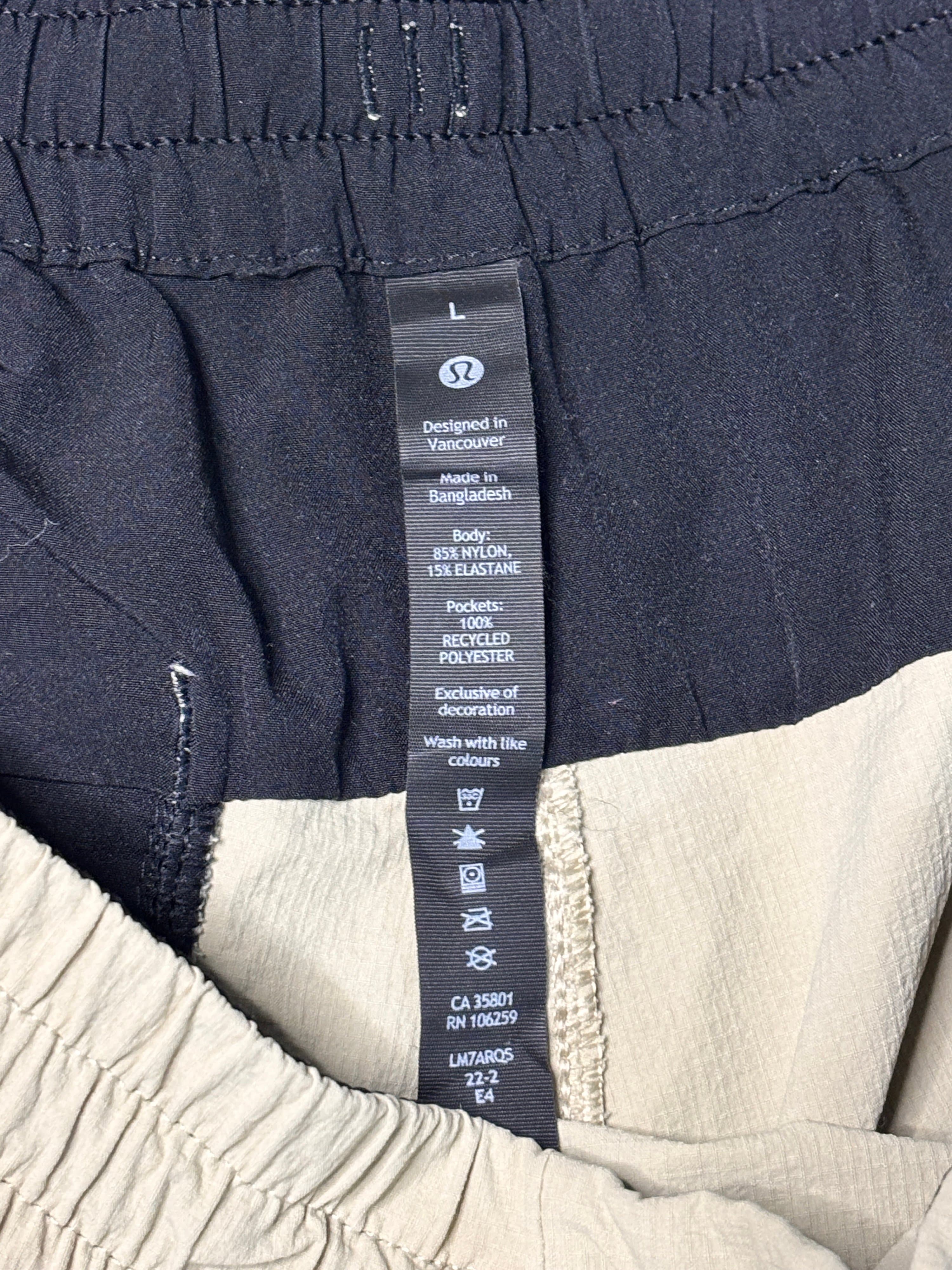 Lululemon Bowline Short 8" Stretch Ripstop Shorts Size L - Thumbnail 2