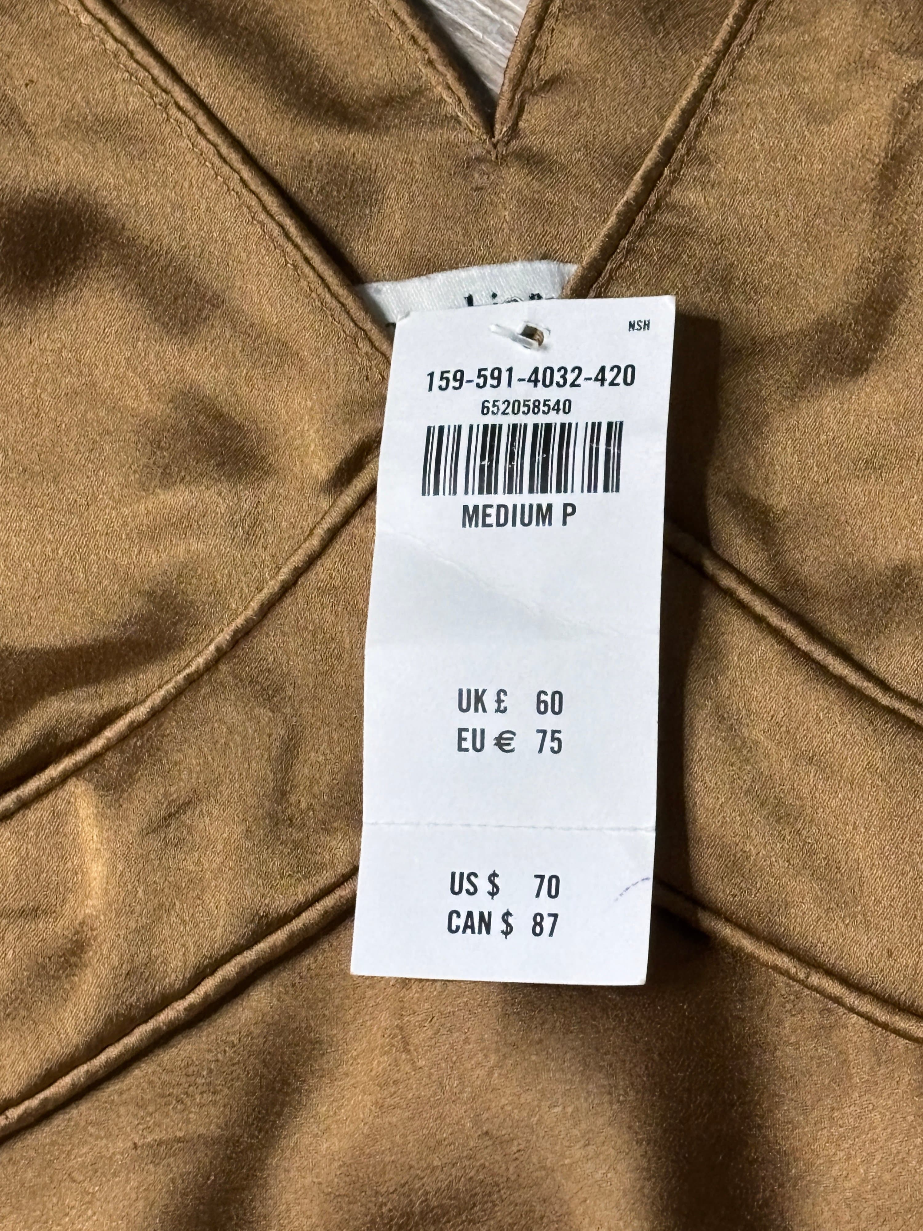 Abercrombie & Fitch Brown Sleeveless Dress Medium P - Thumbnail 2