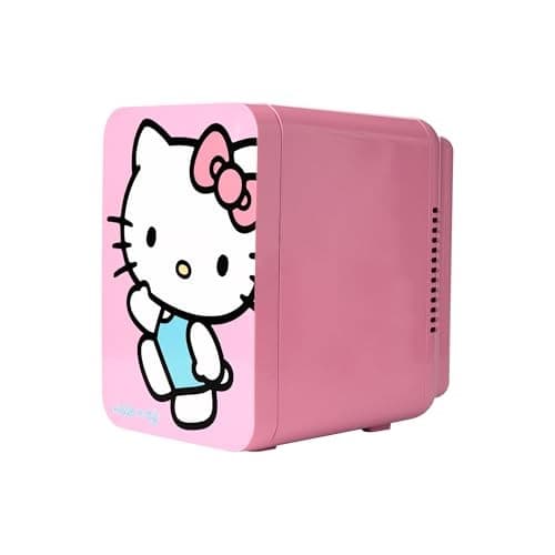Hello Kitty Mini Pink Fridge 4L 6 Can • New in box - Thumbnail 3