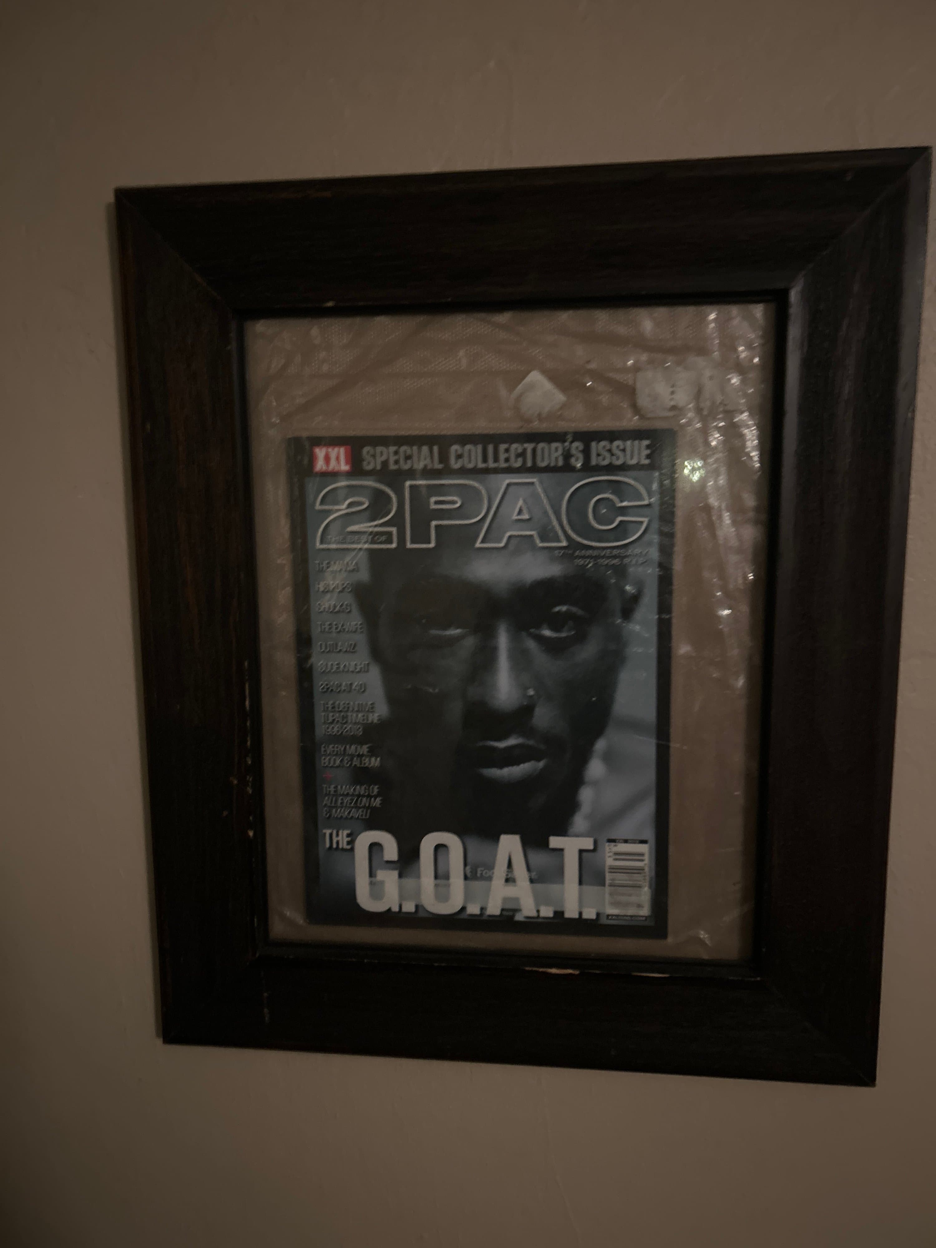 XXL 2Pac Special Collector's Issue Framed Magazine