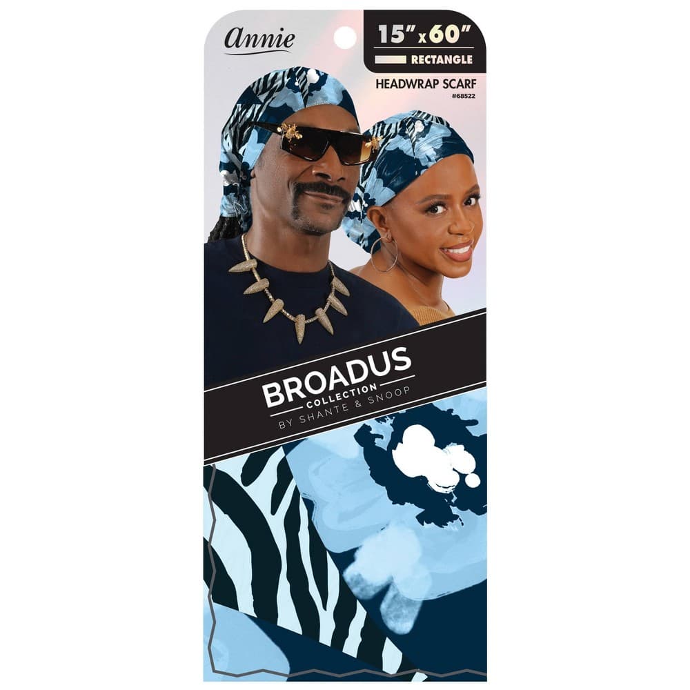 Broadus Collection Scarf by Shante & Snoop Dogg 60  X 15  Headwrap  Floral Zebra - Thumbnail 3