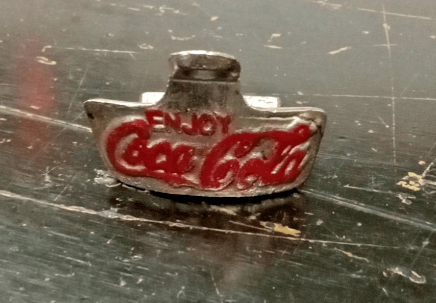 Vintage Coca Cola Wall Mount Metal Bottle Opener Starr "X" Brown Co.