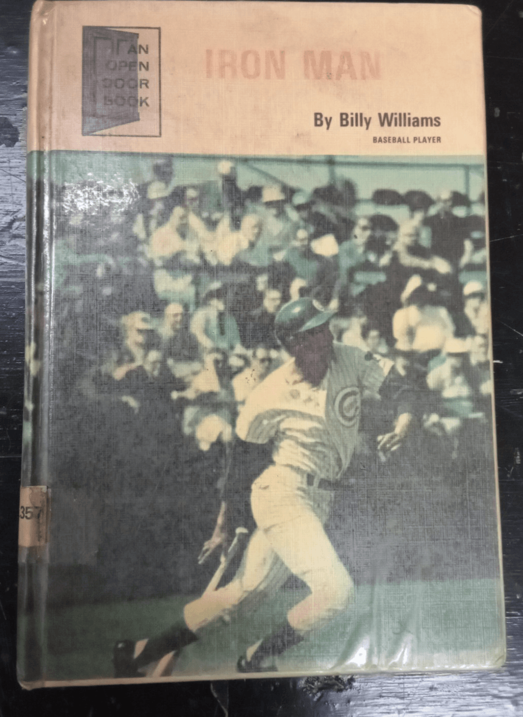 Iron Man Billy Williams (Chicago Cubs) Vintage 70s Autobiography Hardcover Book