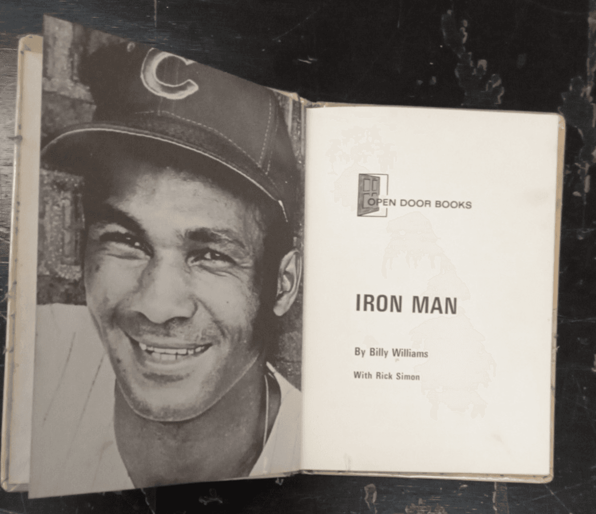 Iron Man Billy Williams (Chicago Cubs) Vintage 70s Autobiography Hardcover Book - Thumbnail 2