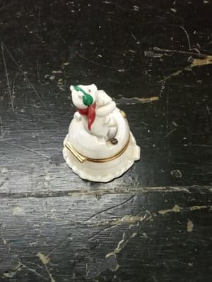 1999 Franklin Mint Coca Cola BEARLY FINISHED PHB Polar Bear Trinket Box AA2902 - Thumbnail 5