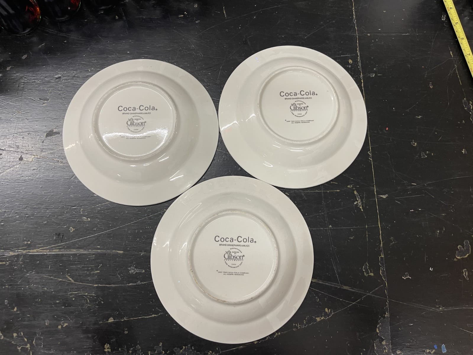 Vintage Collectible Coca Cola 8in bowls by Gibson 1997 set of 3 - Thumbnail 4
