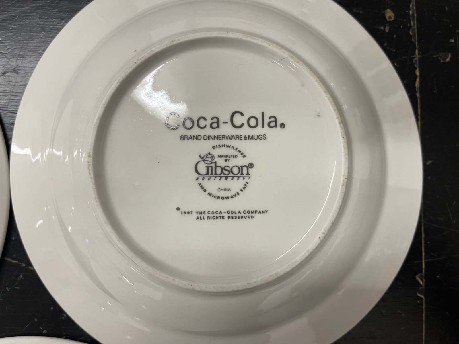 Vintage Collectible Coca Cola 8in bowls by Gibson 1997 set of 3 - Thumbnail 5