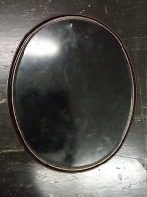Set Of 2 Vtg 1973 Repro. of 1923 Coca Cola Flapper Girl Oval Metal Tray - Thumbnail 5