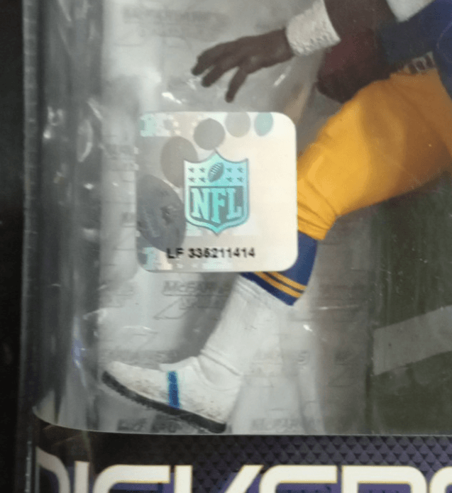 McFarlane Series 27 Debut Eric Dickerson Los Angeles Rams NFL Football Near Mint - Thumbnail 3