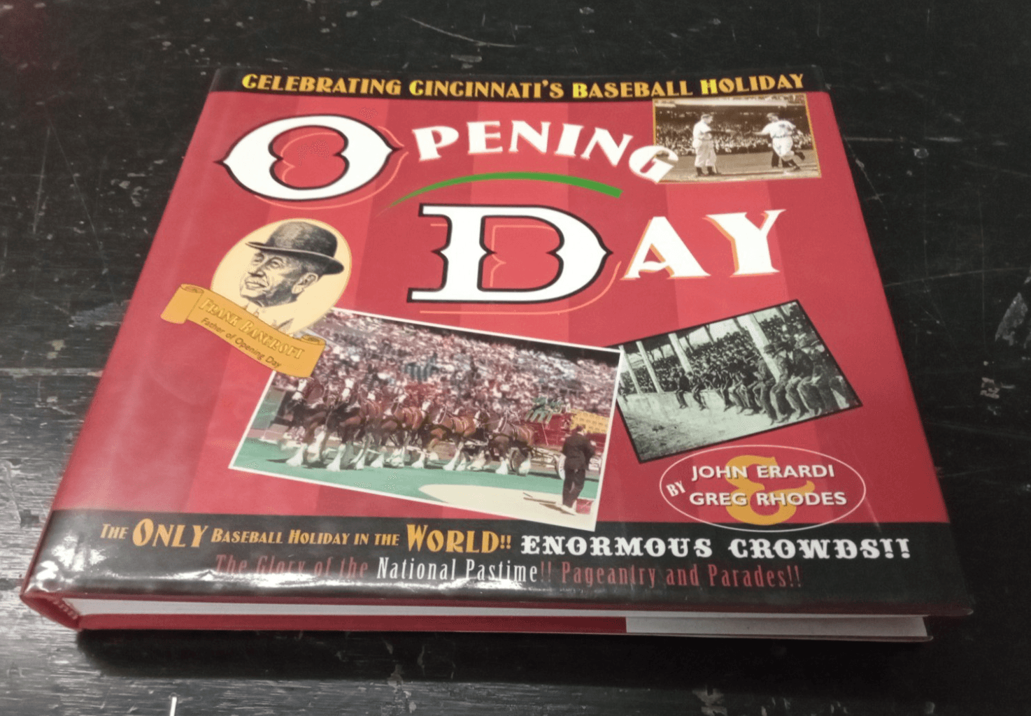 2004 Opening Day Cincinnati Reds Hardback Book. JV - Thumbnail 4