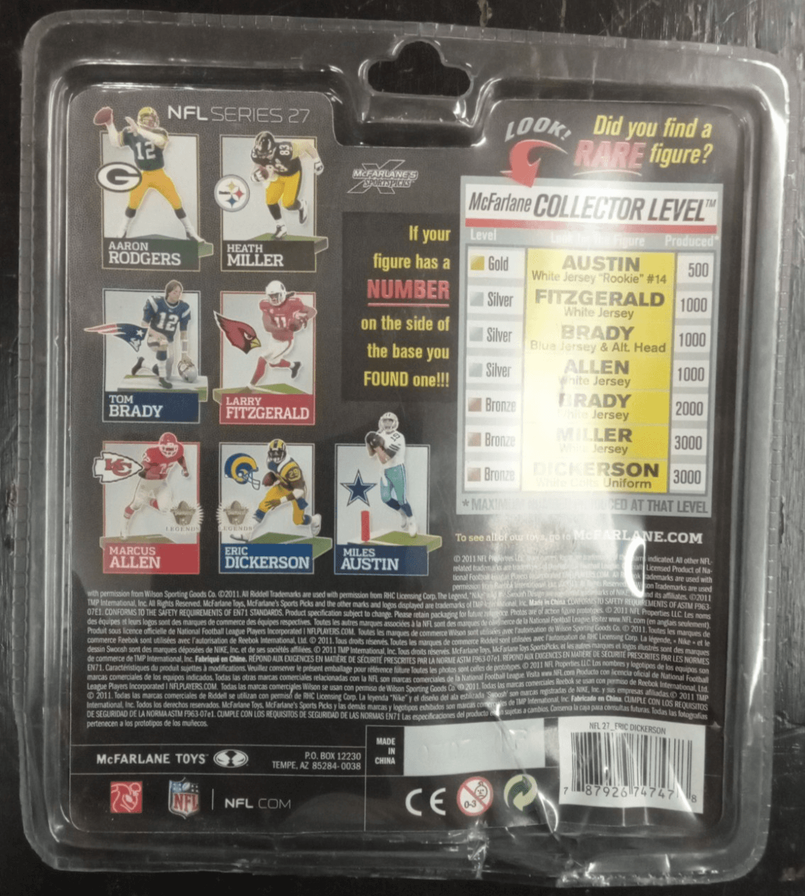 McFarlane Series 27 Debut Eric Dickerson Los Angeles Rams NFL Football Near Mint - Thumbnail 2