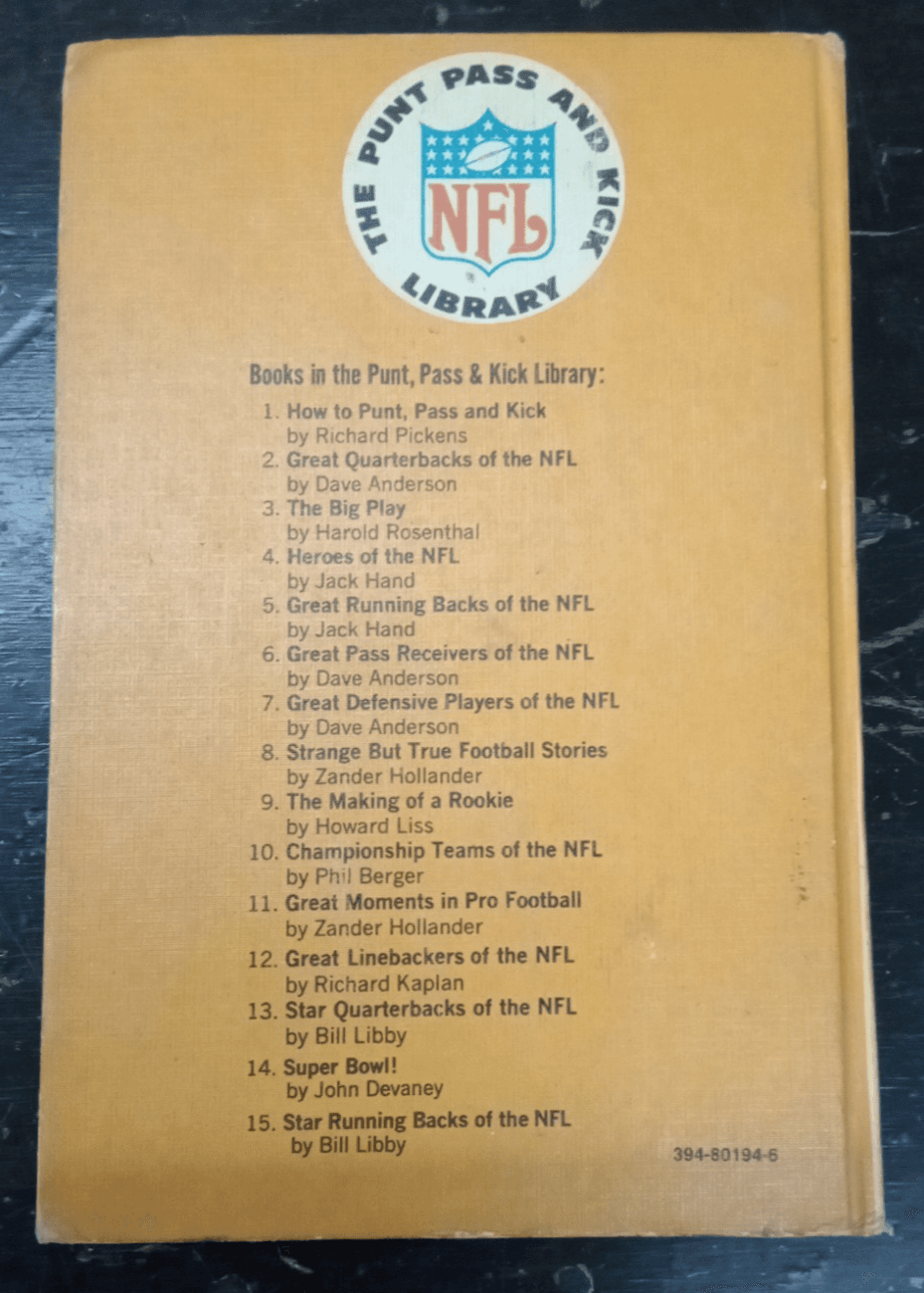 Heroes Of The NFL by Jack Hand 1965 - Thumbnail 3