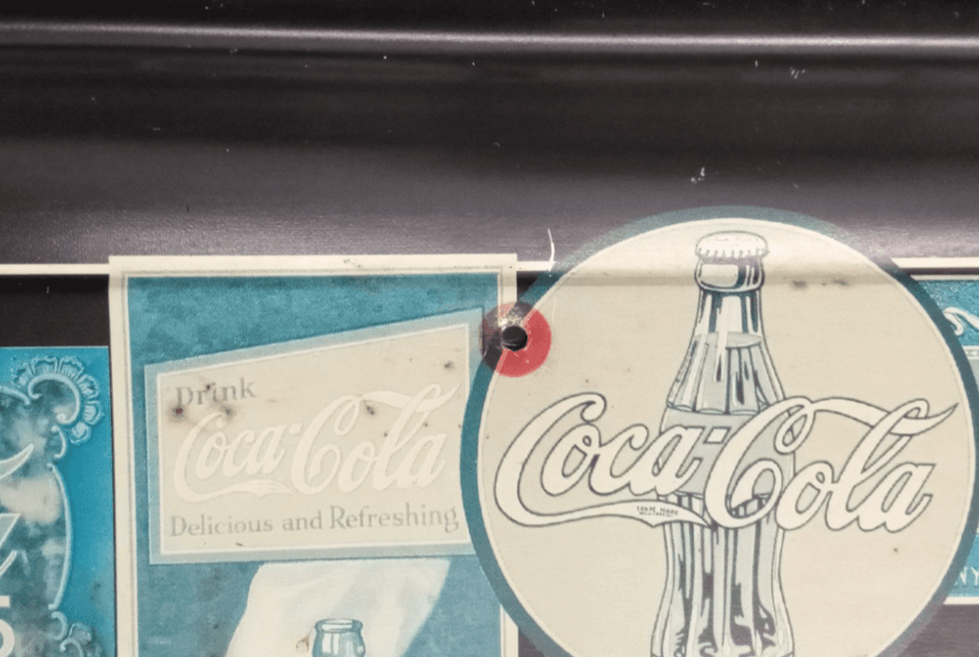 Coca Cola Metal Trays 1916 Printed in USA 1972 & 1995 Vintage Set Of 2 - Thumbnail 7