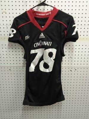 Adidas Cincinnati Bearcats College Football Jersey Black, Various Numbers Sizes - Thumbnail 16