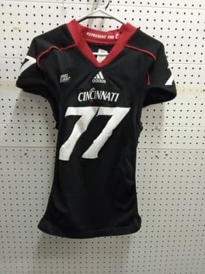 Adidas Cincinnati Bearcats College Football Jersey Black, Various Numbers Sizes - Thumbnail 14